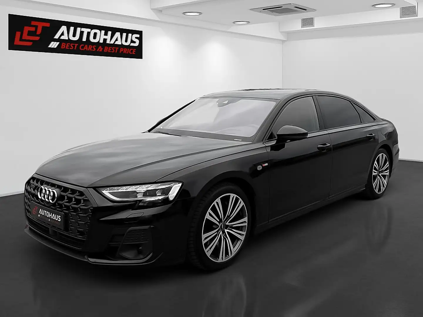 Audi A8 Lang 60 TFSI e PHEV |NP:165.600€|S-LINE| Schwarz - 1