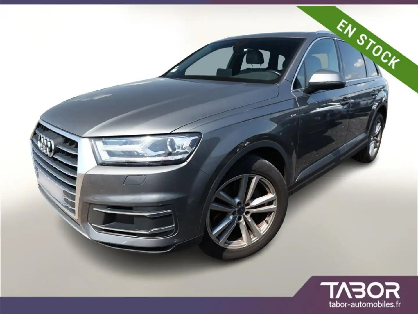 Audi Q7 3.0 TDI quattro S line 7P cuir ViCo 20P Gris - 1