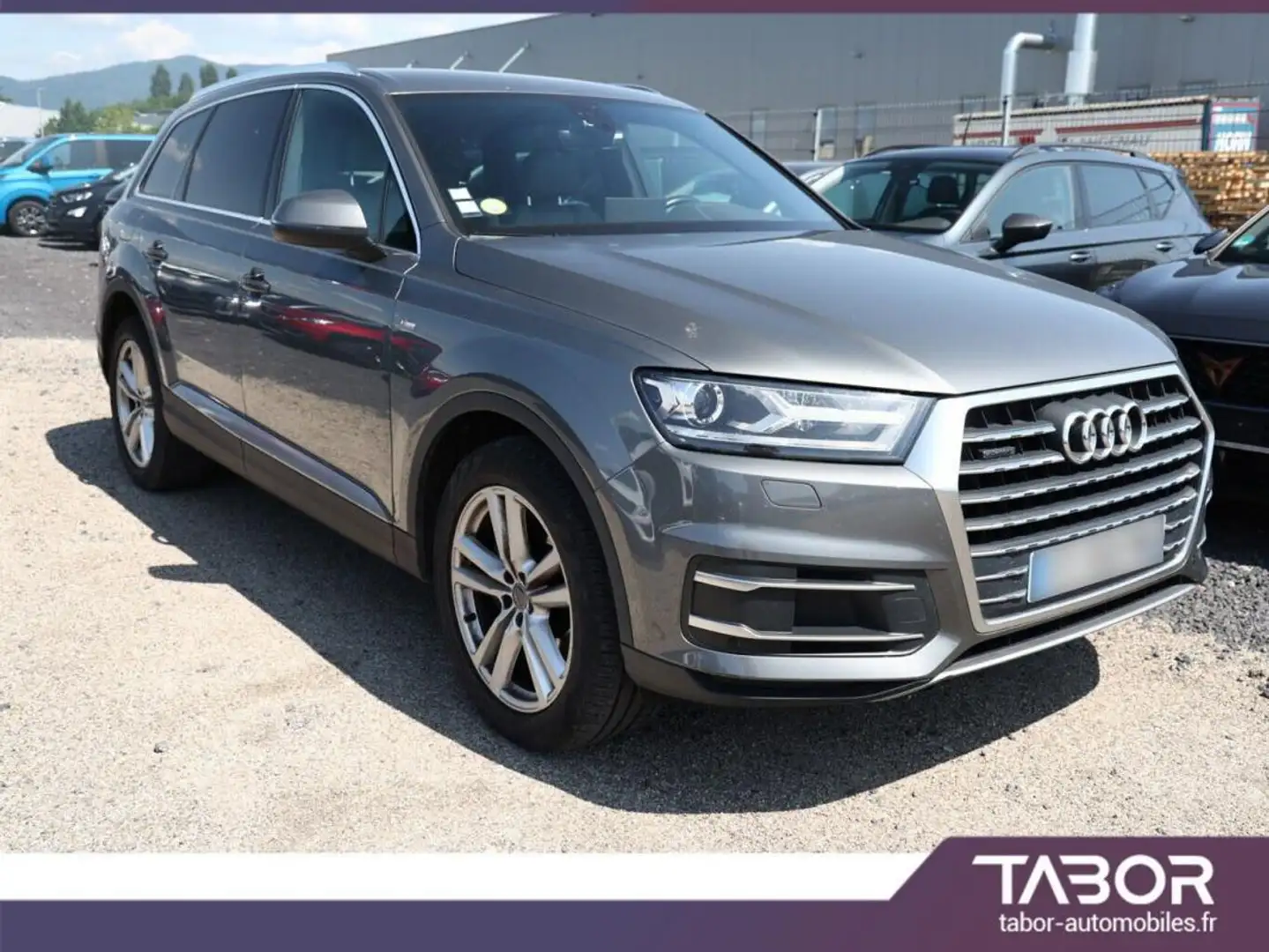 Audi Q7 3.0 TDI quattro S line 7P cuir ViCo 20P Gris - 2