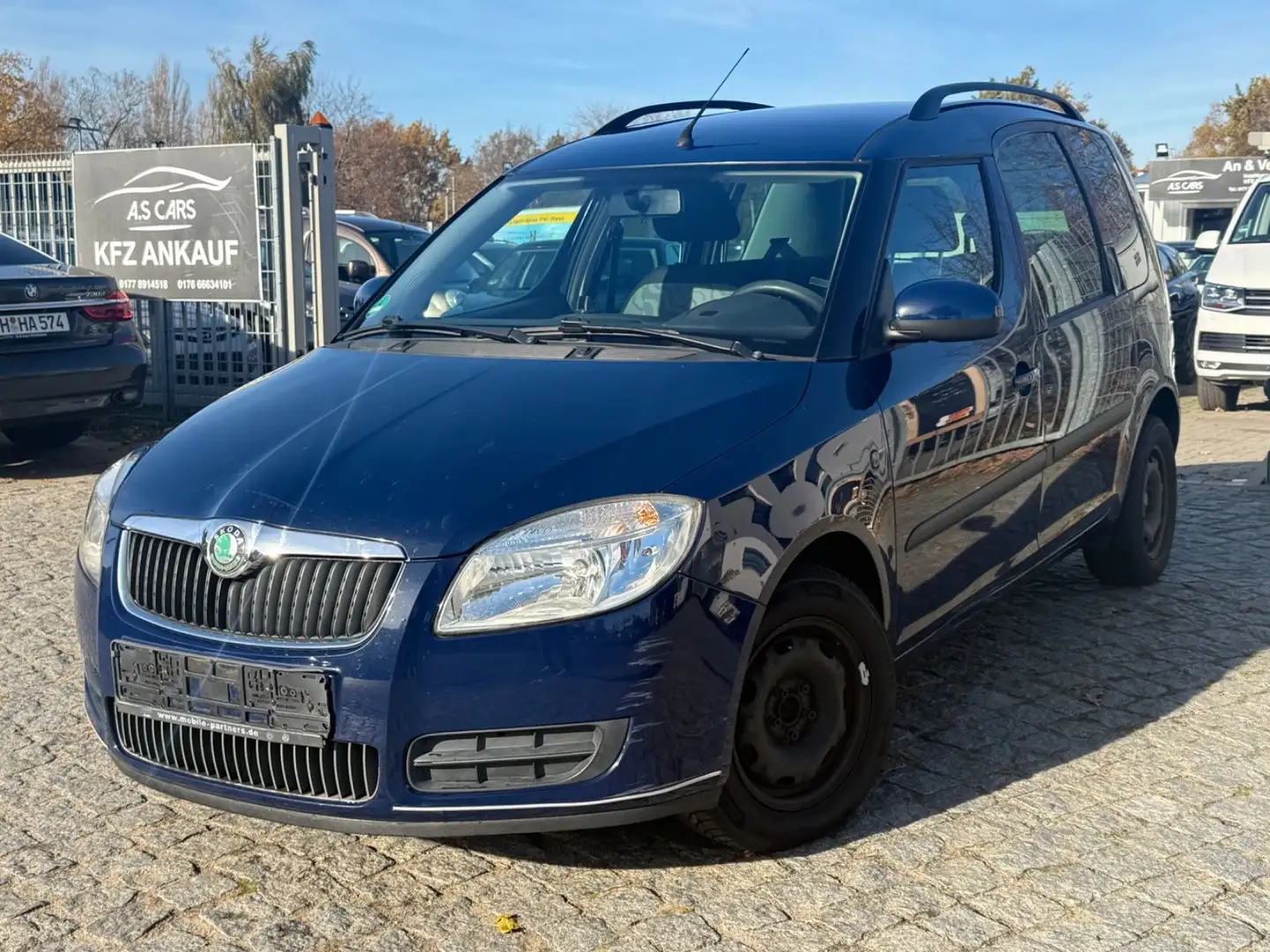 Skoda Roomster 1.2 Style Plus Edition*Klima*HU/AU08.26 Bleu - 1