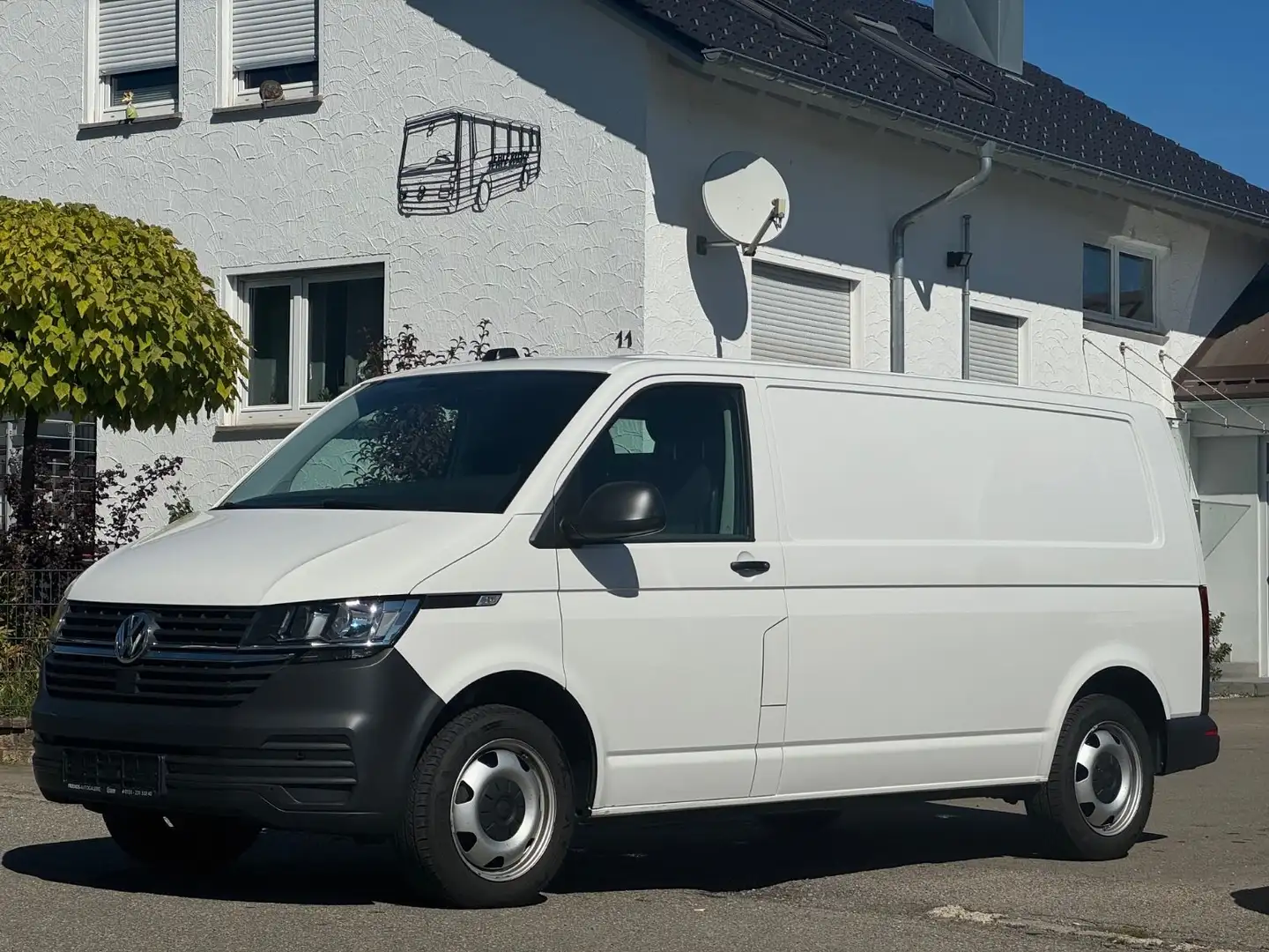 Volkswagen T6 Transporter T6.1 Transporter Kasten 2.0 |LANG|TEILVERGL.|1.H Weiß - 2