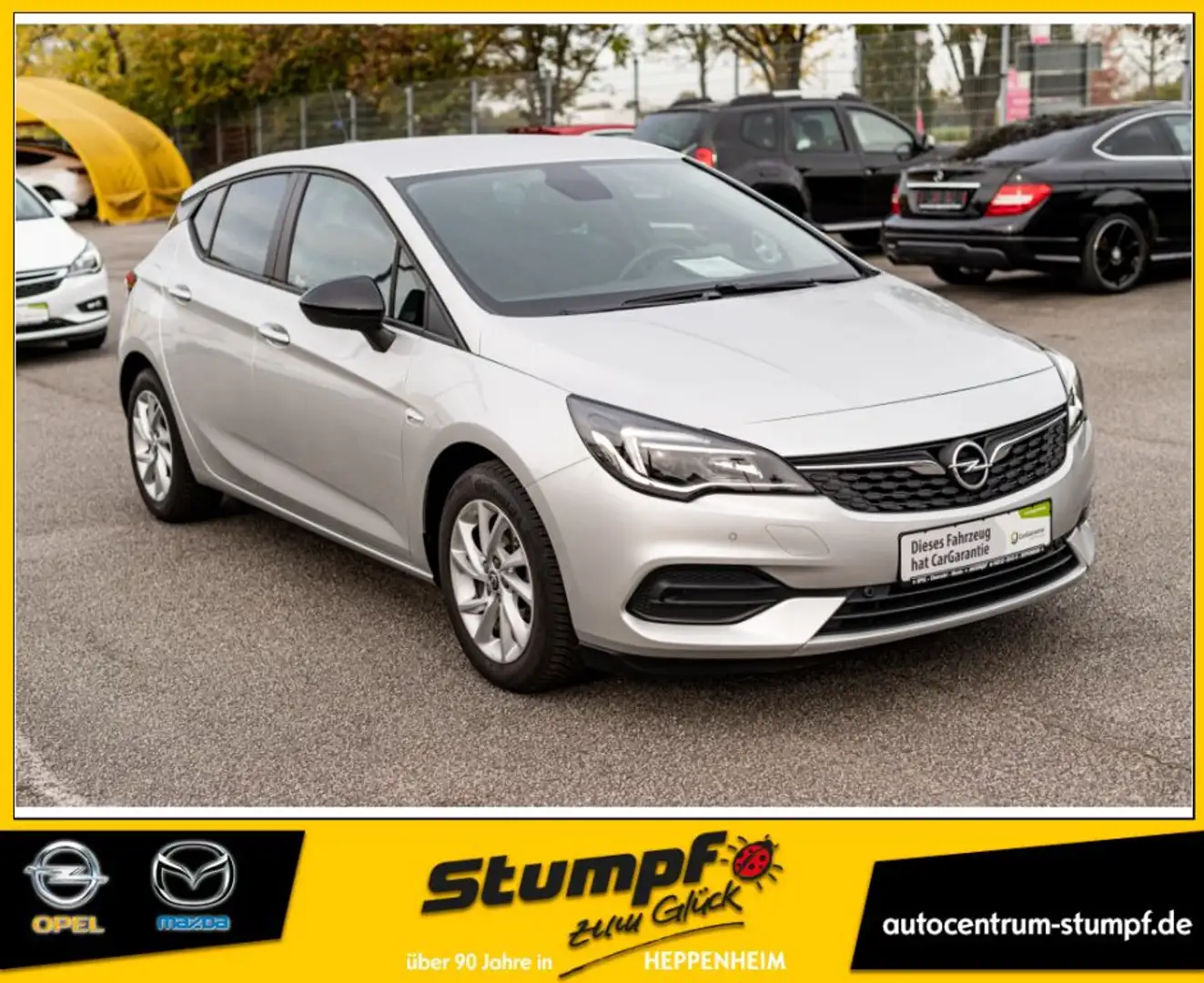 Opel Astra 1.2 Turbo Start/Stop Edition Silber - 1