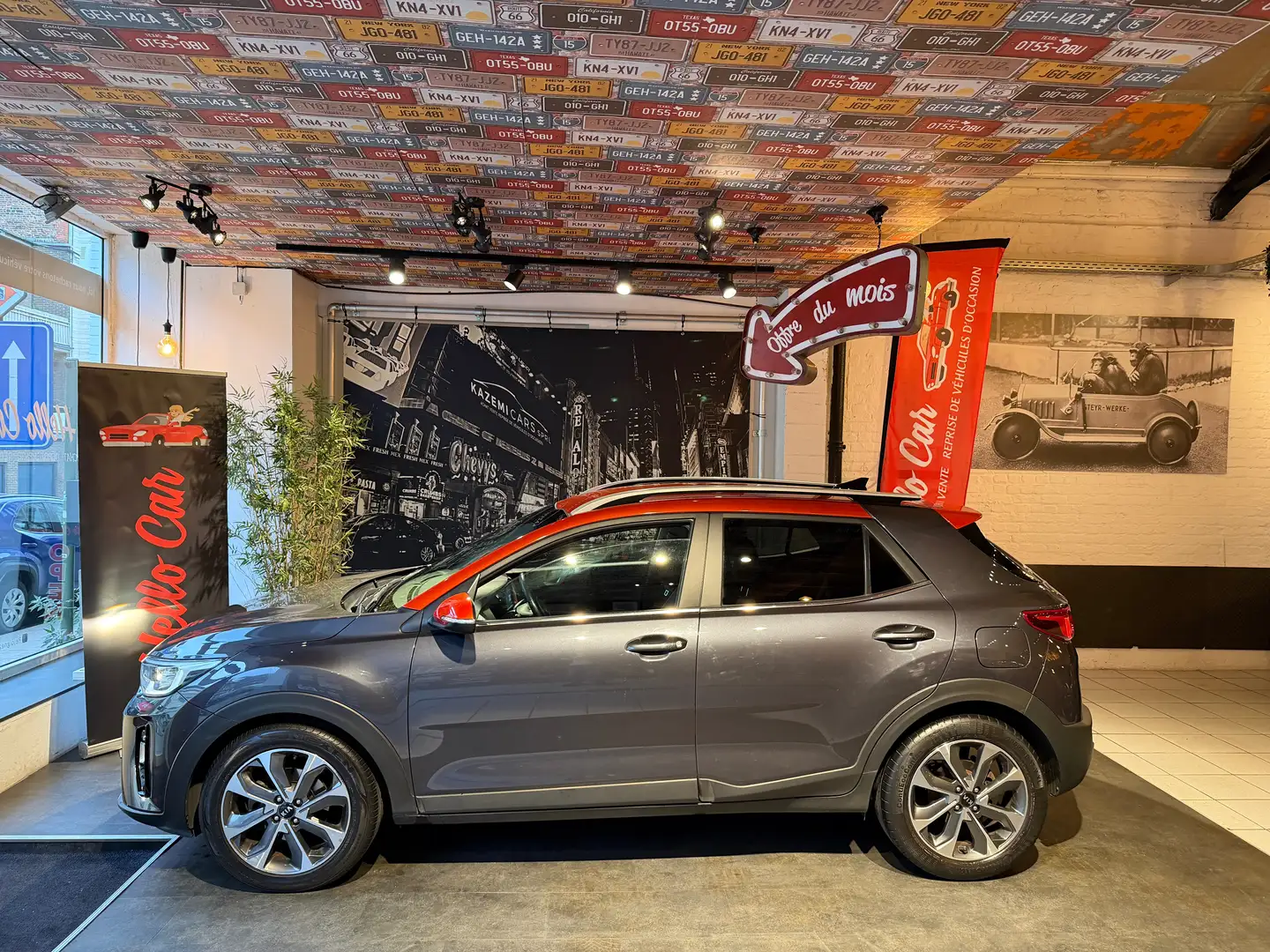 Kia Stonic Stonic 1.0 * BOITE AUTO * CAM * SIEGES CHAUFFANTS Gris - 2