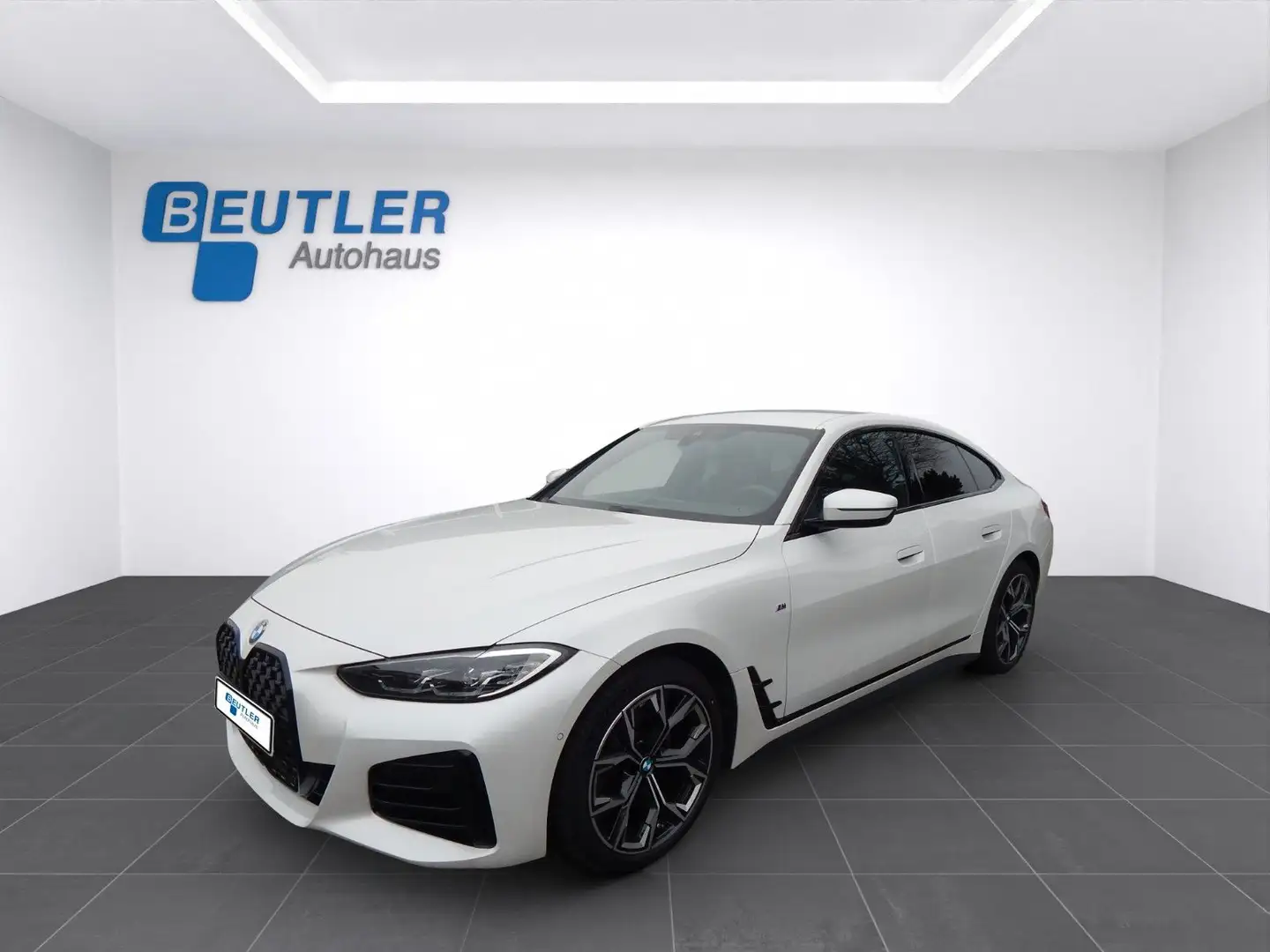 BMW 420 420iA Gran Coupé MSport 19" ACC Head-Up eAHK PA Blanco - 1