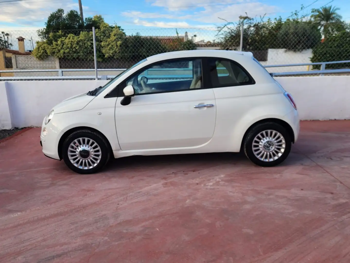 Fiat 500 1.3Mjt Pop Blanc - 2