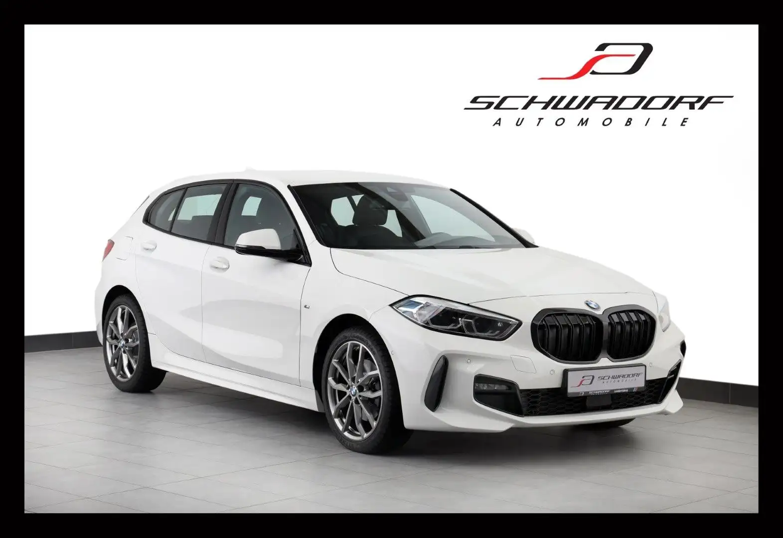 BMW 118 i DKG M Sport Shadow AdaptivLED HIFI RFK 18" Weiß - 1