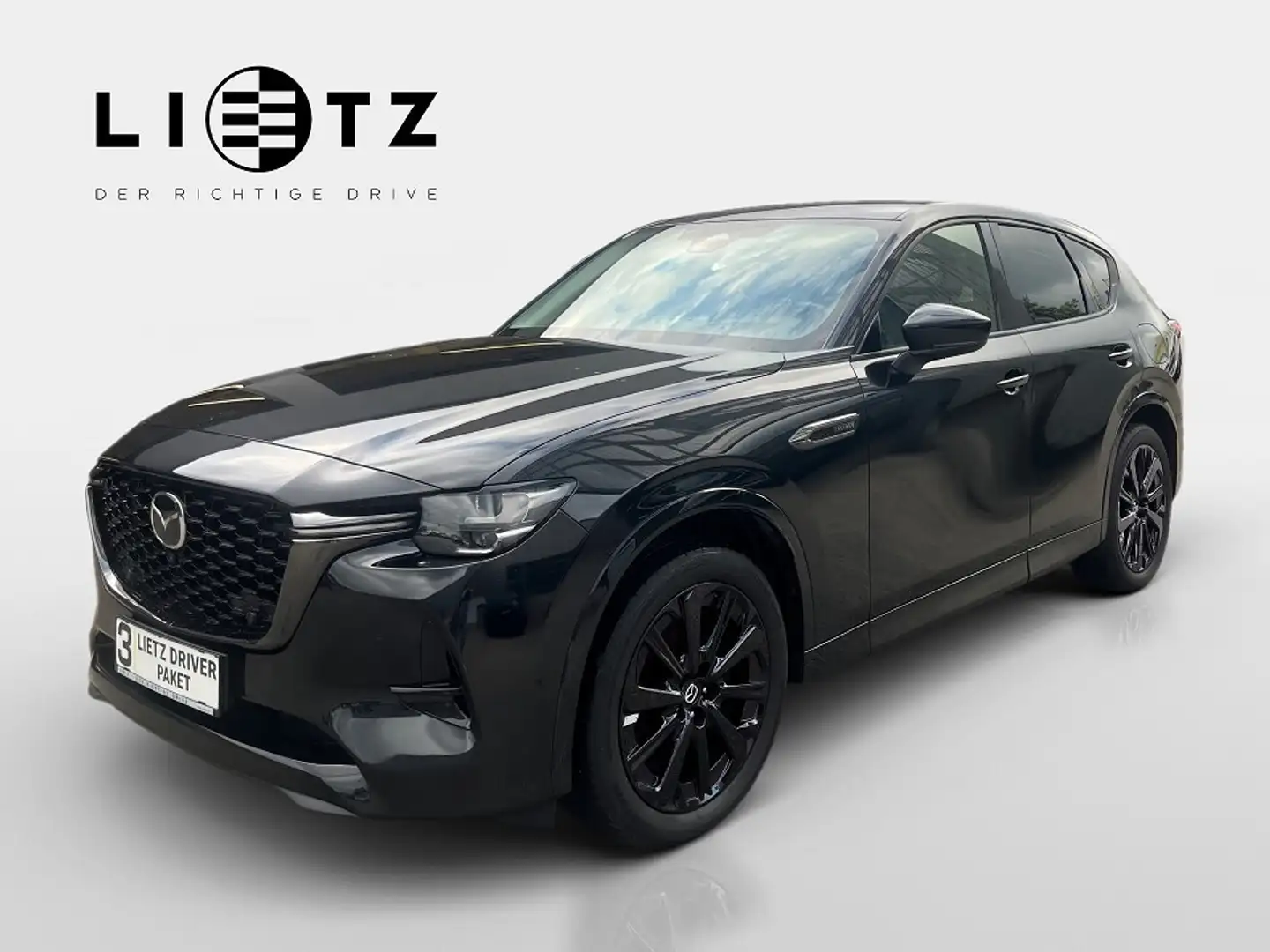 Mazda CX-60 3.3L e-SKYACTIV D 254ps 8AT AWD HOMURA CON- Schwarz - 1