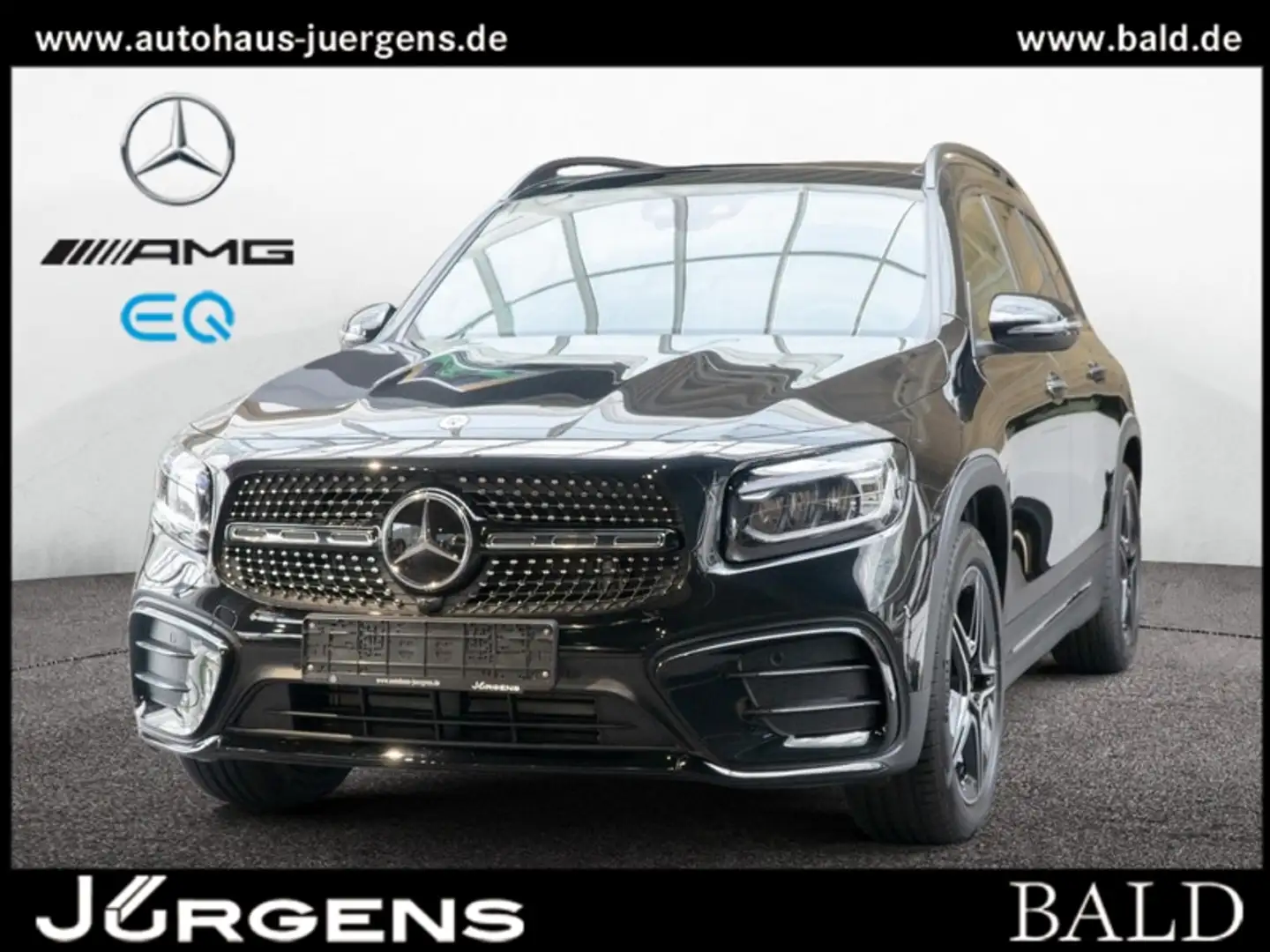 Mercedes-Benz GLB 220 4M AMG-Sport/LED/Cam/Pano/AHK/Distr/19' Schwarz - 1