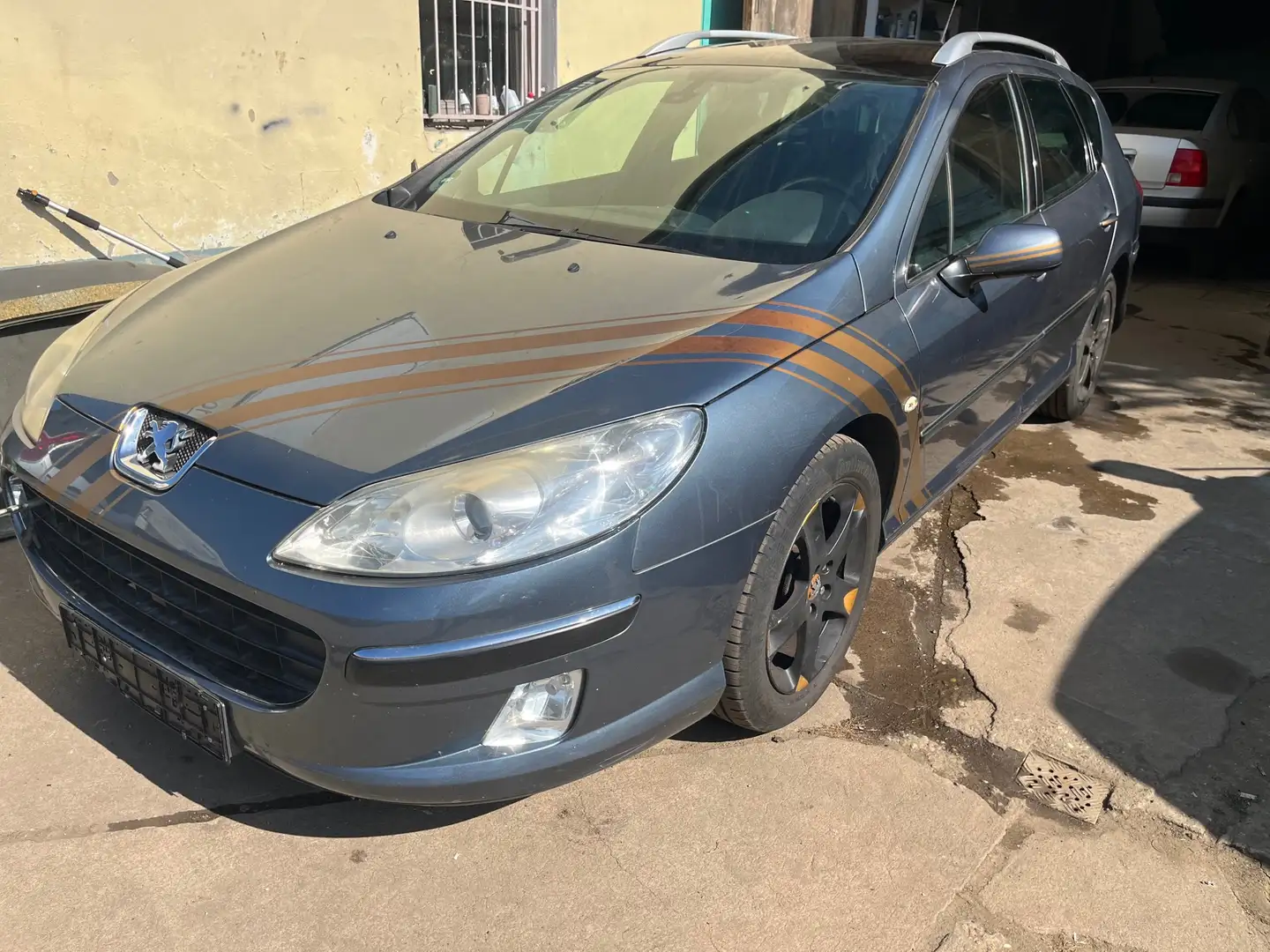 Peugeot 407 SW HDi 135.  Turbo. defect Gris - 2