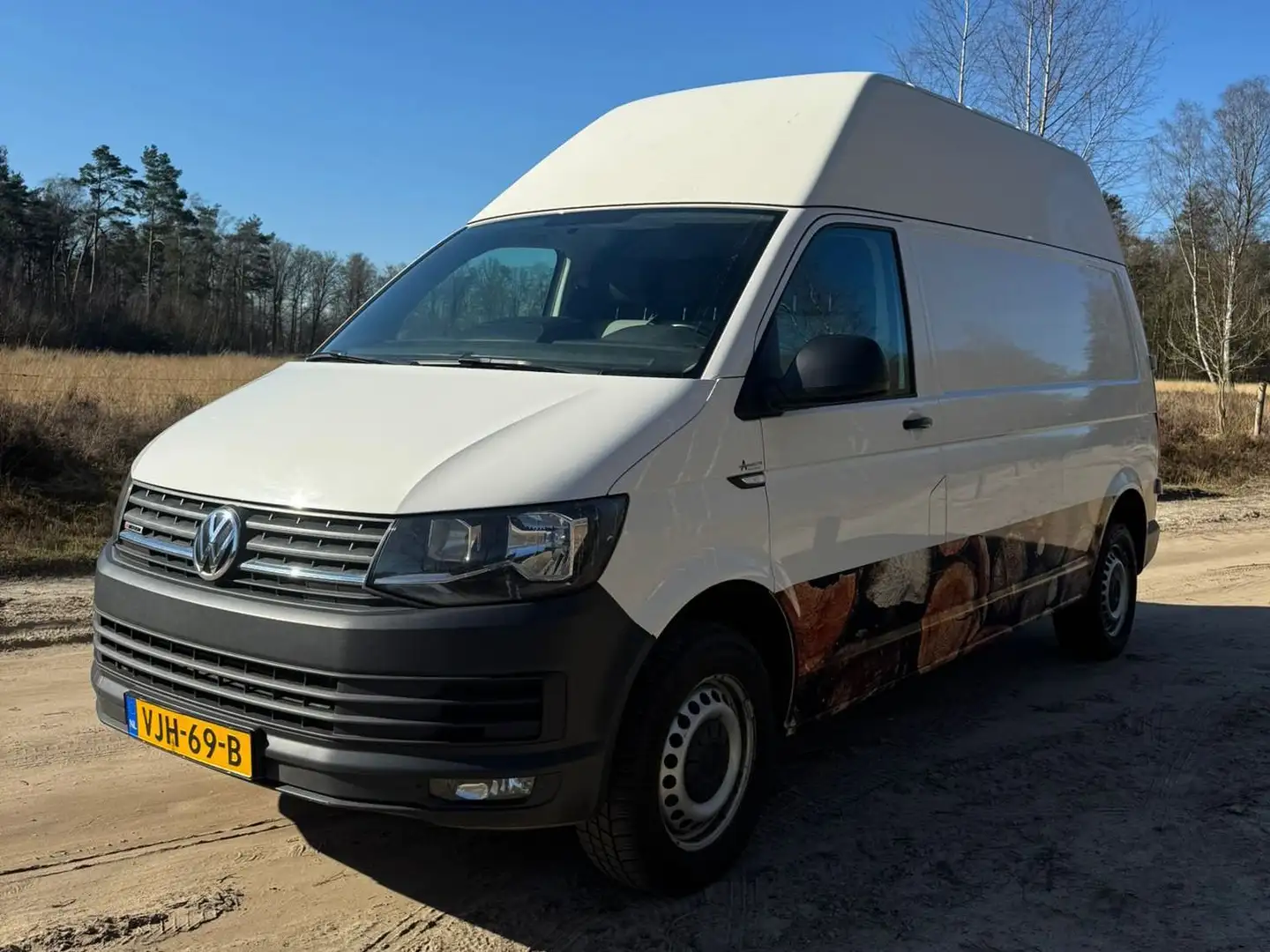 Volkswagen T6 Transporter Transporter 2.0 TDI L2H1 4Motion Blanc - 2