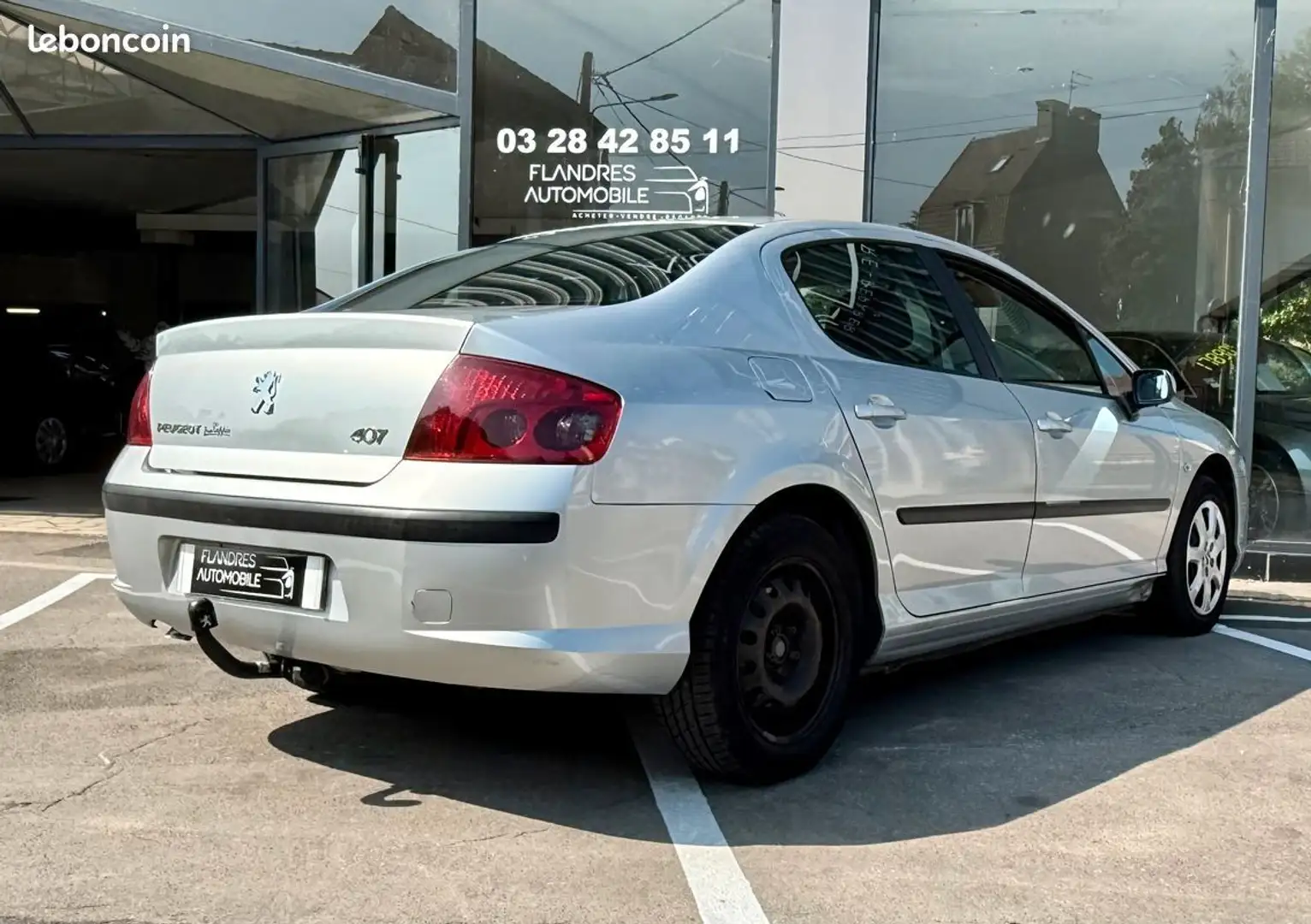 Peugeot 407 1.6 HDi 110 Confort Pack Gris - 2