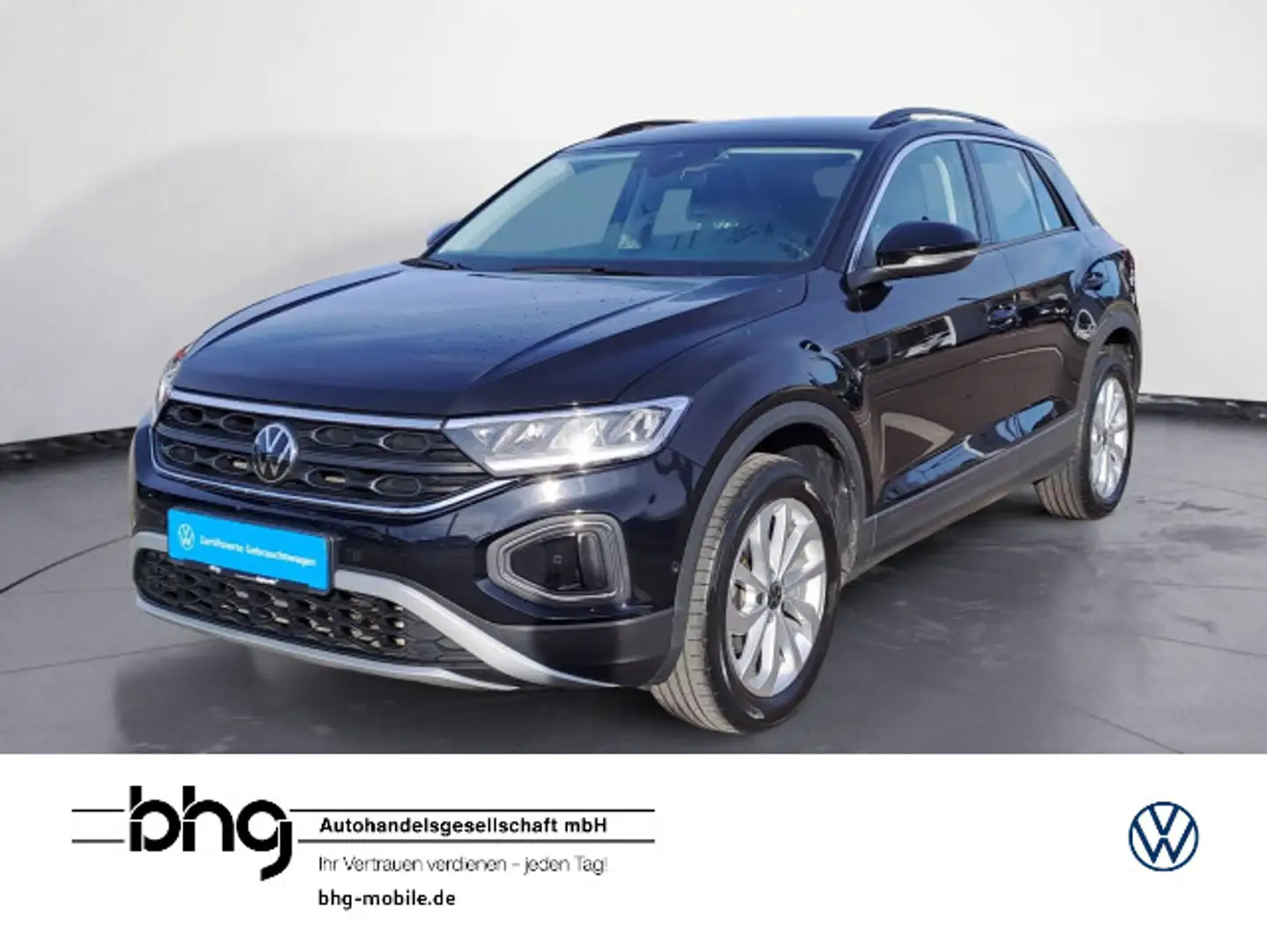 Volkswagen T-Roc 1.5 TSI DSGNavi AHK Kamera ACC Climatronic Noir - 1