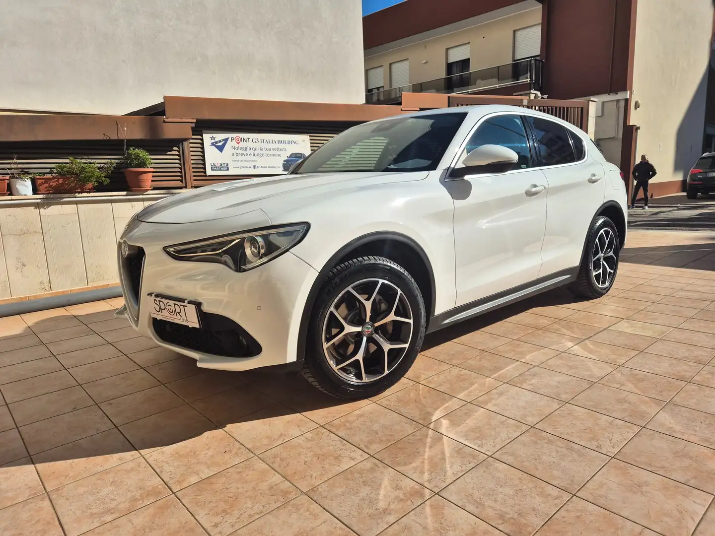 Alfa Romeo Stelvio 2.2 Q4 210cv auto Blanc - 1
