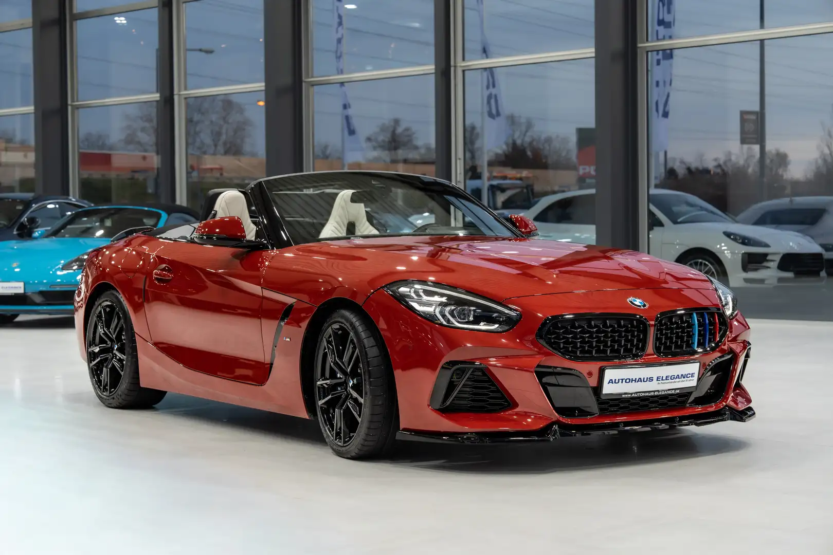 BMW Z4 M 40 i*AERODYNAMIK-M*SHADOW-LINE*1.HAND*LED* Rot - 2