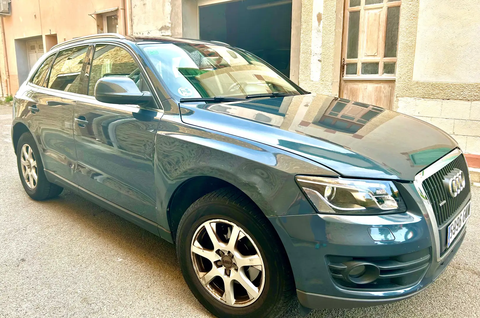 Audi Q5 Q5 V6 3.0 TDI 240 DPFQuattro S Line S tronic 7 Gris - 1