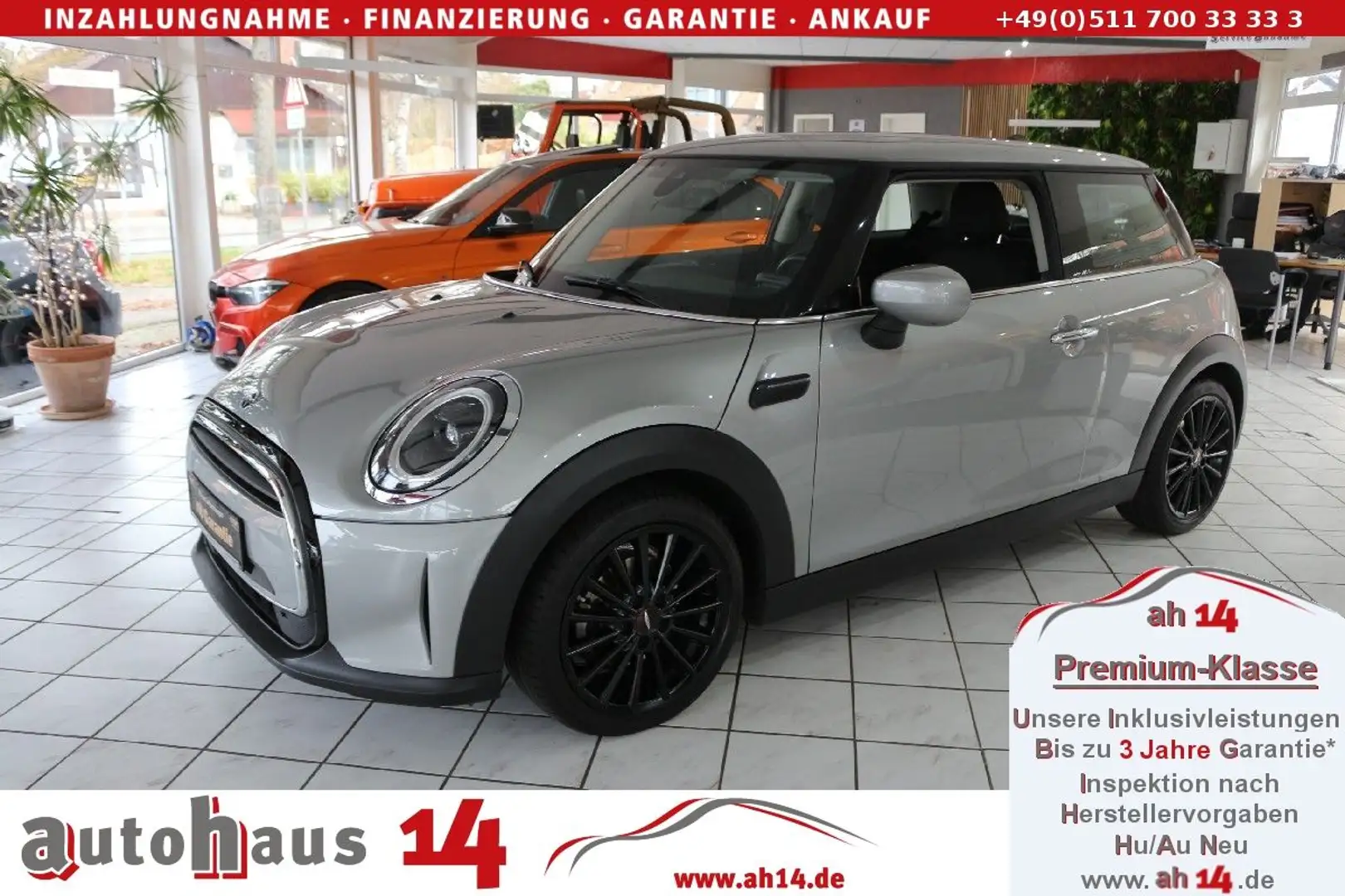 MINI Cooper - Automatik-LED-ACP-Navi-DigitalTacho-JW Silber - 1