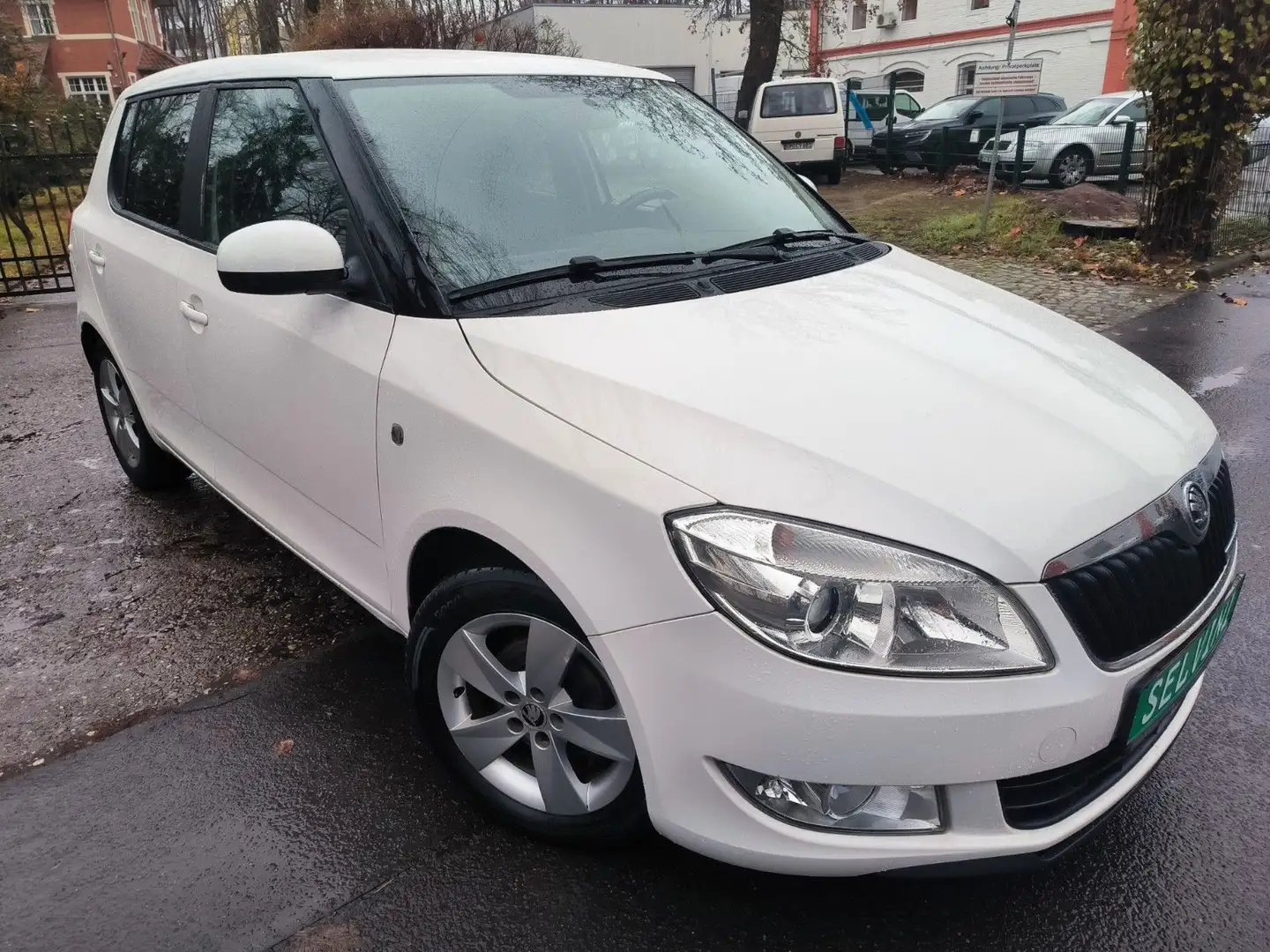 Skoda Fabia Greenline Weiß - 1