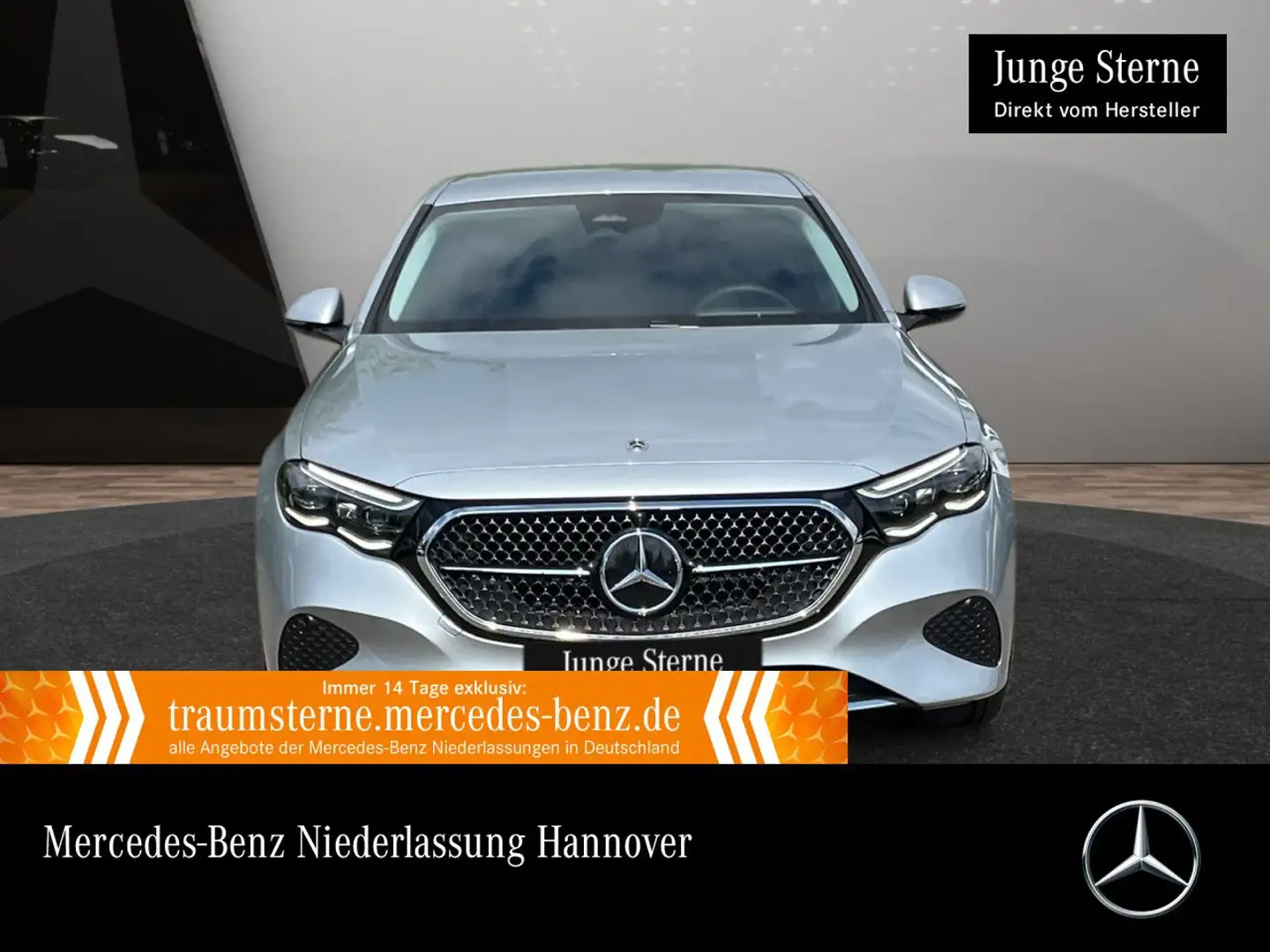 Mercedes-Benz E 220 d Avantgarde 360° Distr. Spurhalt-Ass PTS 9G Silber - 1