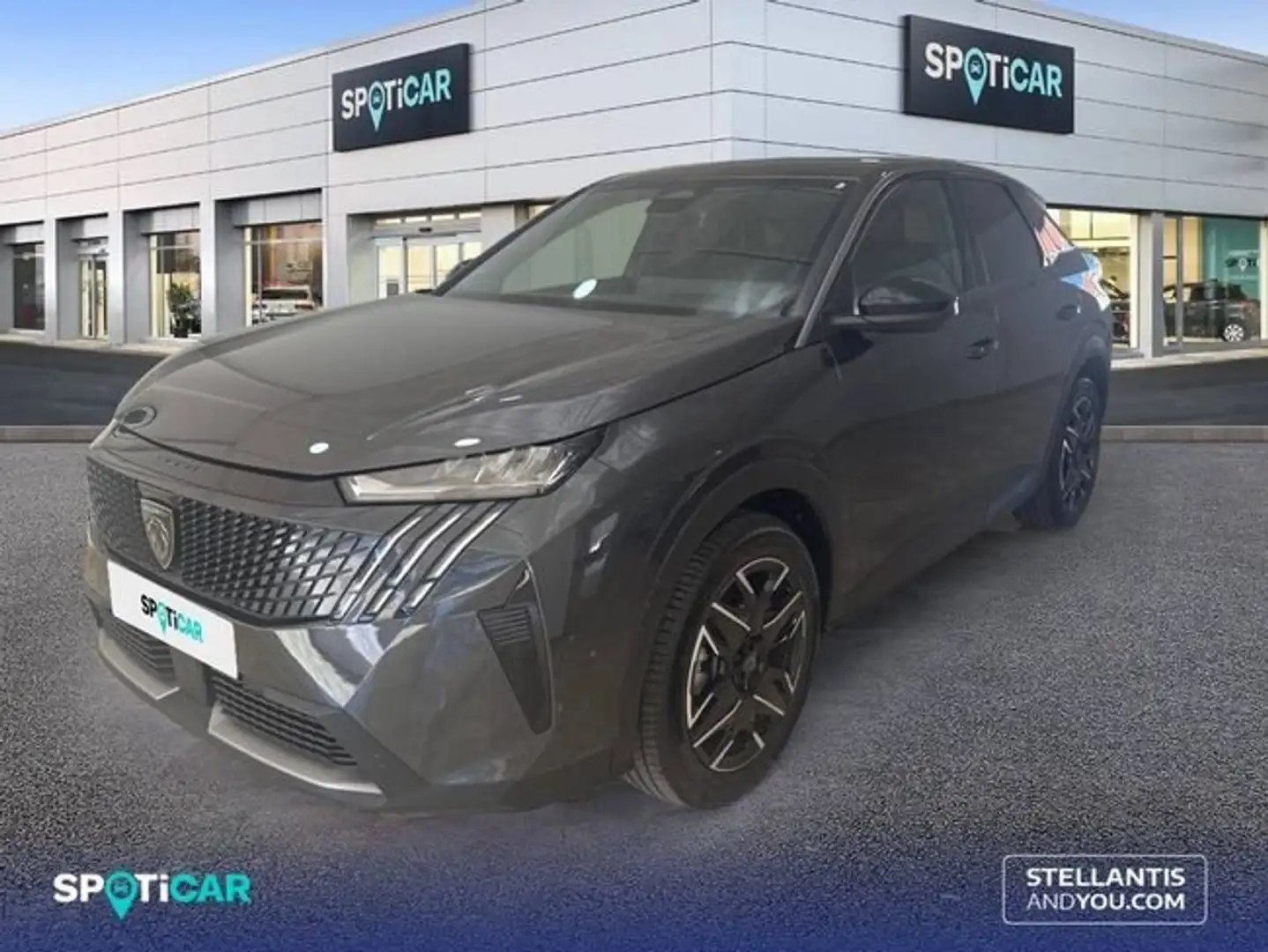 Peugeot 3008 1.2 100KW eDCS6 Allure Gris - 1