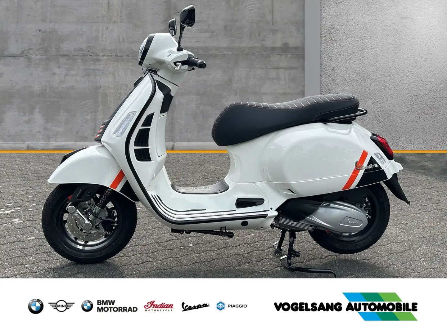 Vespa GTS 125 Super Sport, Keyless Ride, Voll-LED, Sta Blanco - 2