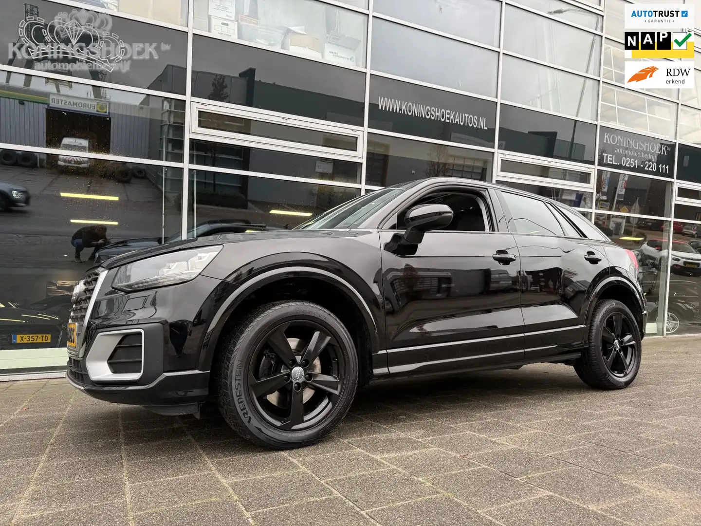 Audi Q2 1.0 TFSI Sport Automaat Noir - 1