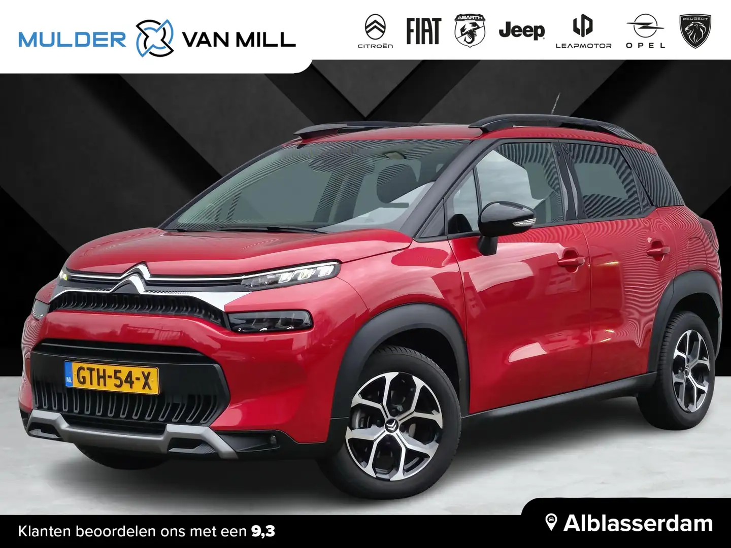 Citroen C3 Aircross Shine 1.2 Turbo 130pk EAT6 | CAMERA | APPLE CARPLA Rouge - 1