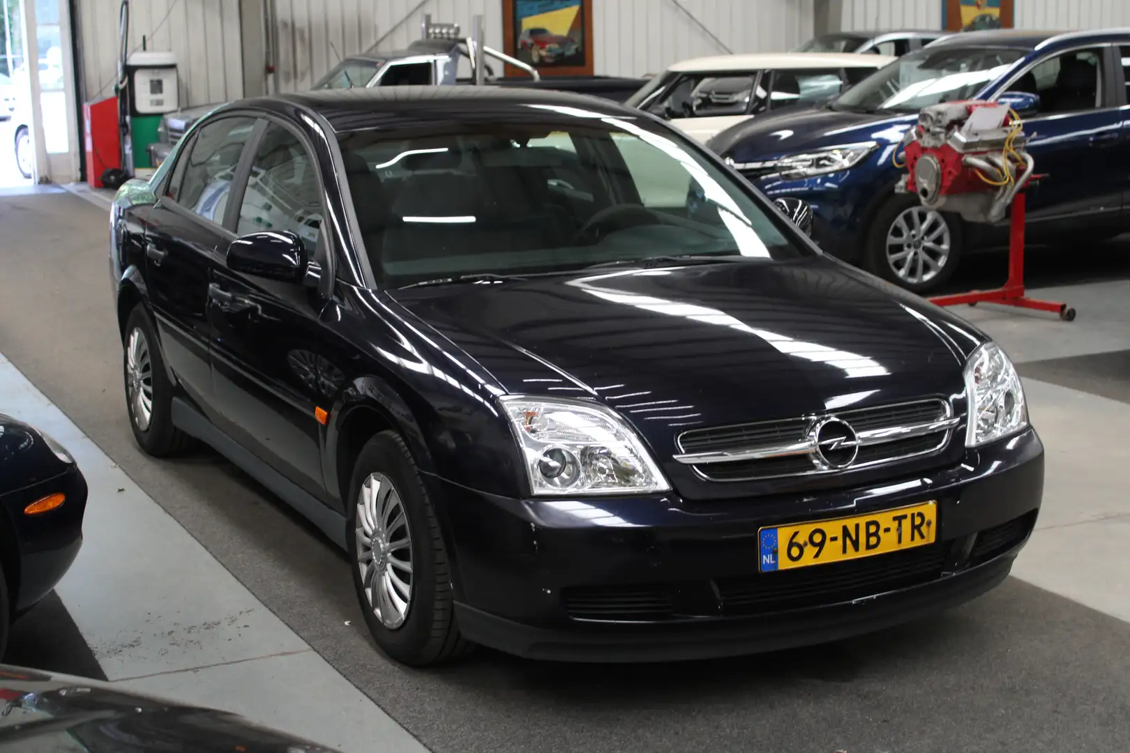 Opel Vectra 1.8-16V Comfort Navigator 1e Eigenaar, Airco, Stuu Bleu - 2