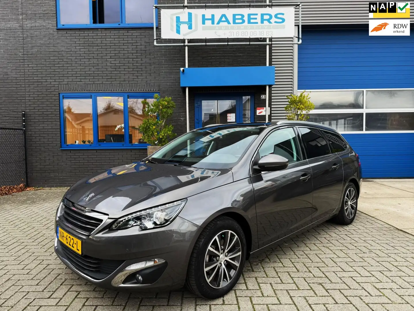 Peugeot 308 SW 1.2 PureTech Allure 131PK|Origineel NL|Navi|Cam Gris - 1
