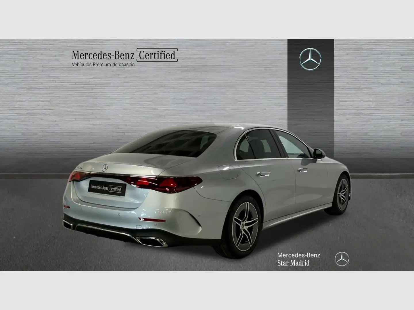 Mercedes-Benz E 220 d Plateado - 2