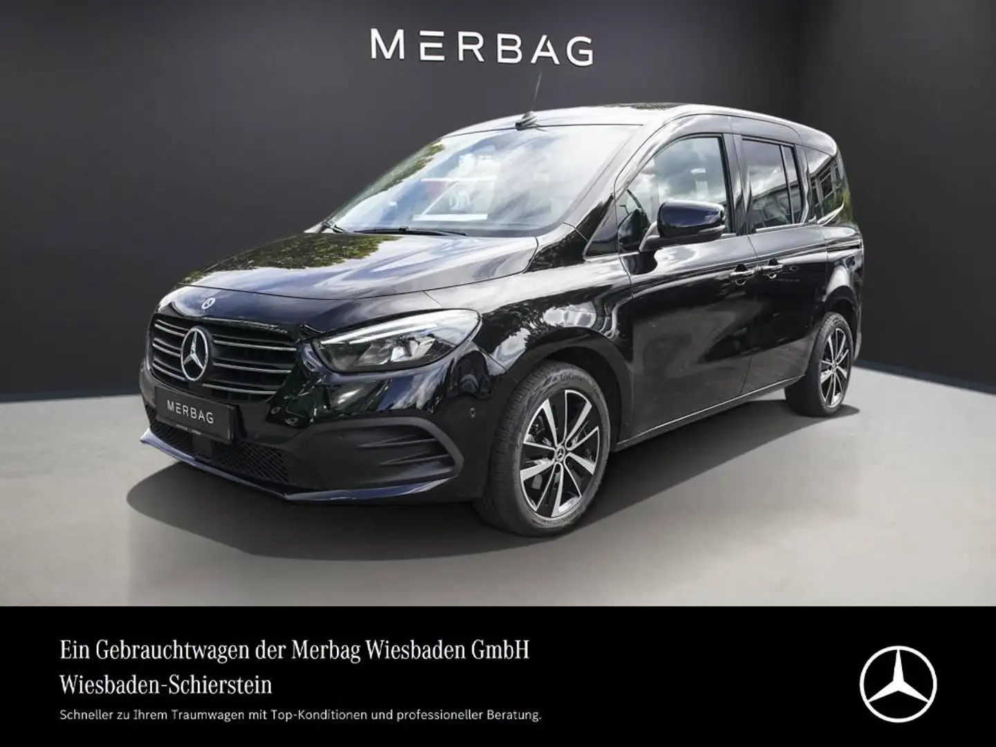 Mercedes-Benz T-Class Navi Autom. LED PDC Tempom. TW-ASS. Kamera Negro - 1