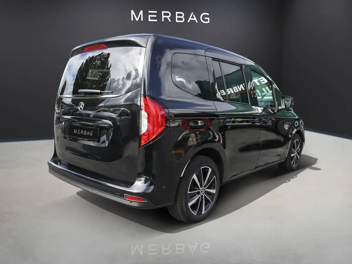 Mercedes-Benz T-Class Navi Autom. LED PDC Tempom. TW-ASS. Kamera Negro - 2