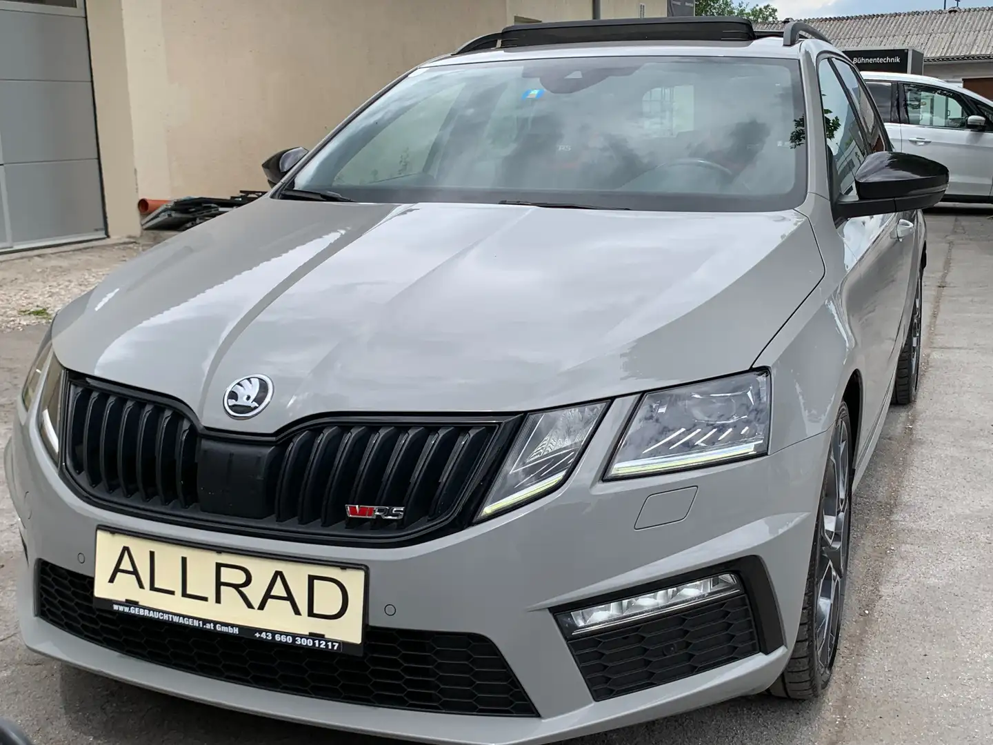 Skoda Octavia RS 4x4 TDI DSG | MwSt. AUSWEISBAR | Top Zustand! Grau - 2