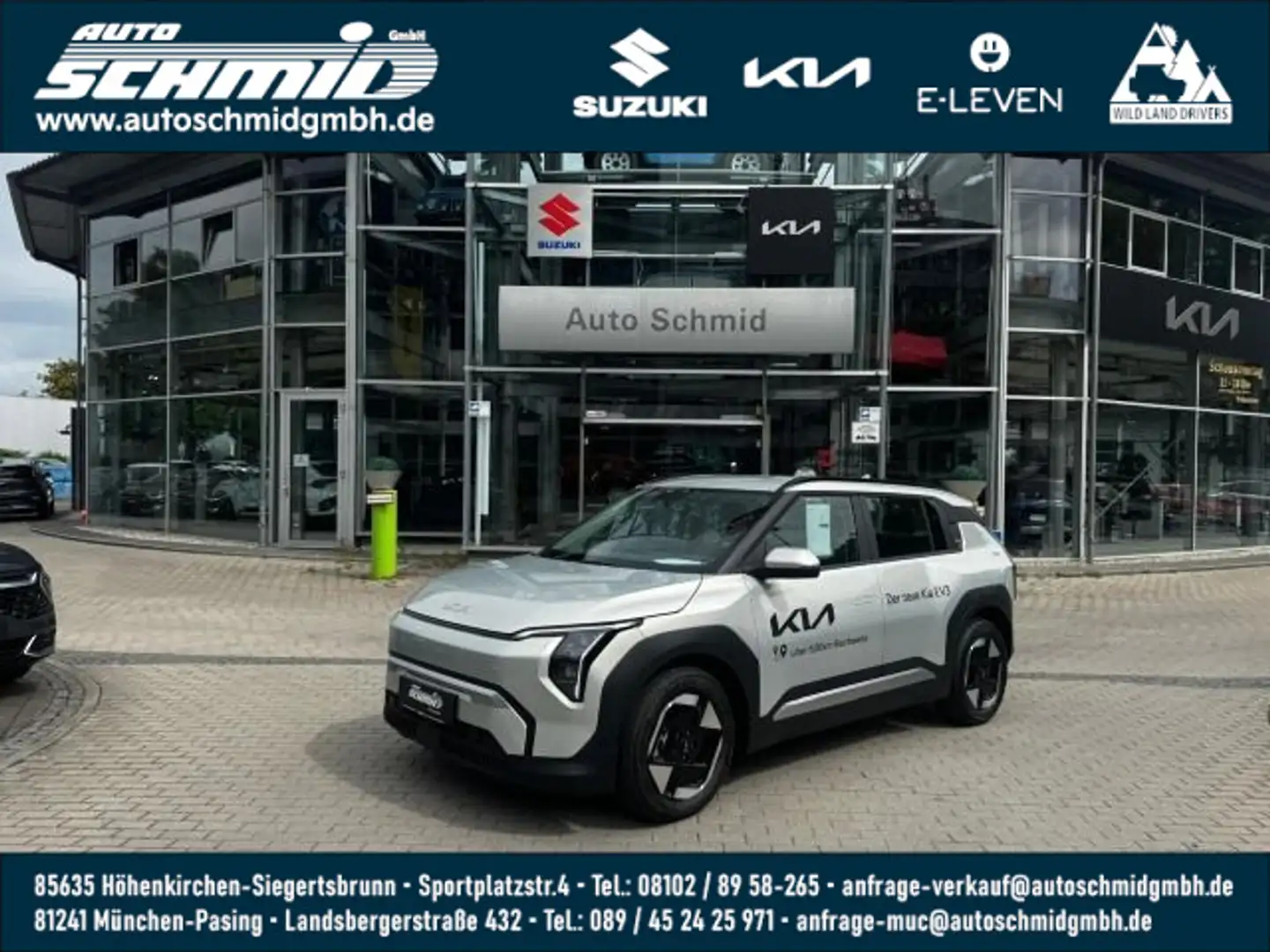 Kia EV3 58.3 AIR |WINTER-|DRIVEWISE-PAKET| Argent - 1