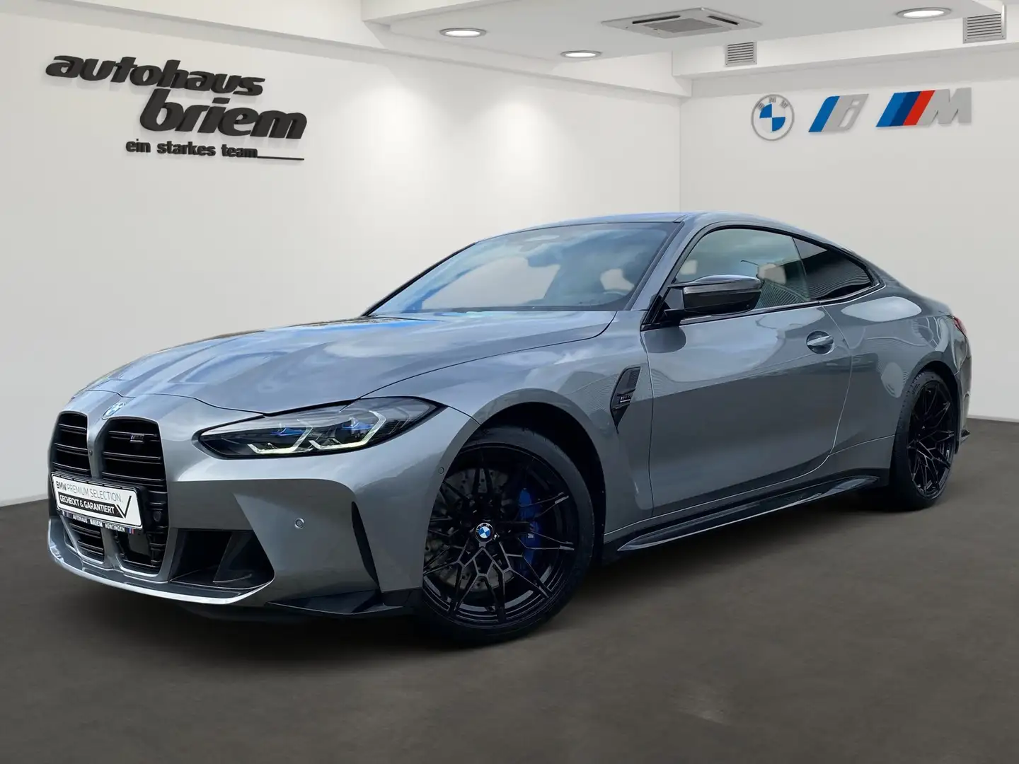 BMW M4 Competition M xDrive Coupé, M Drivers Package Grau - 1