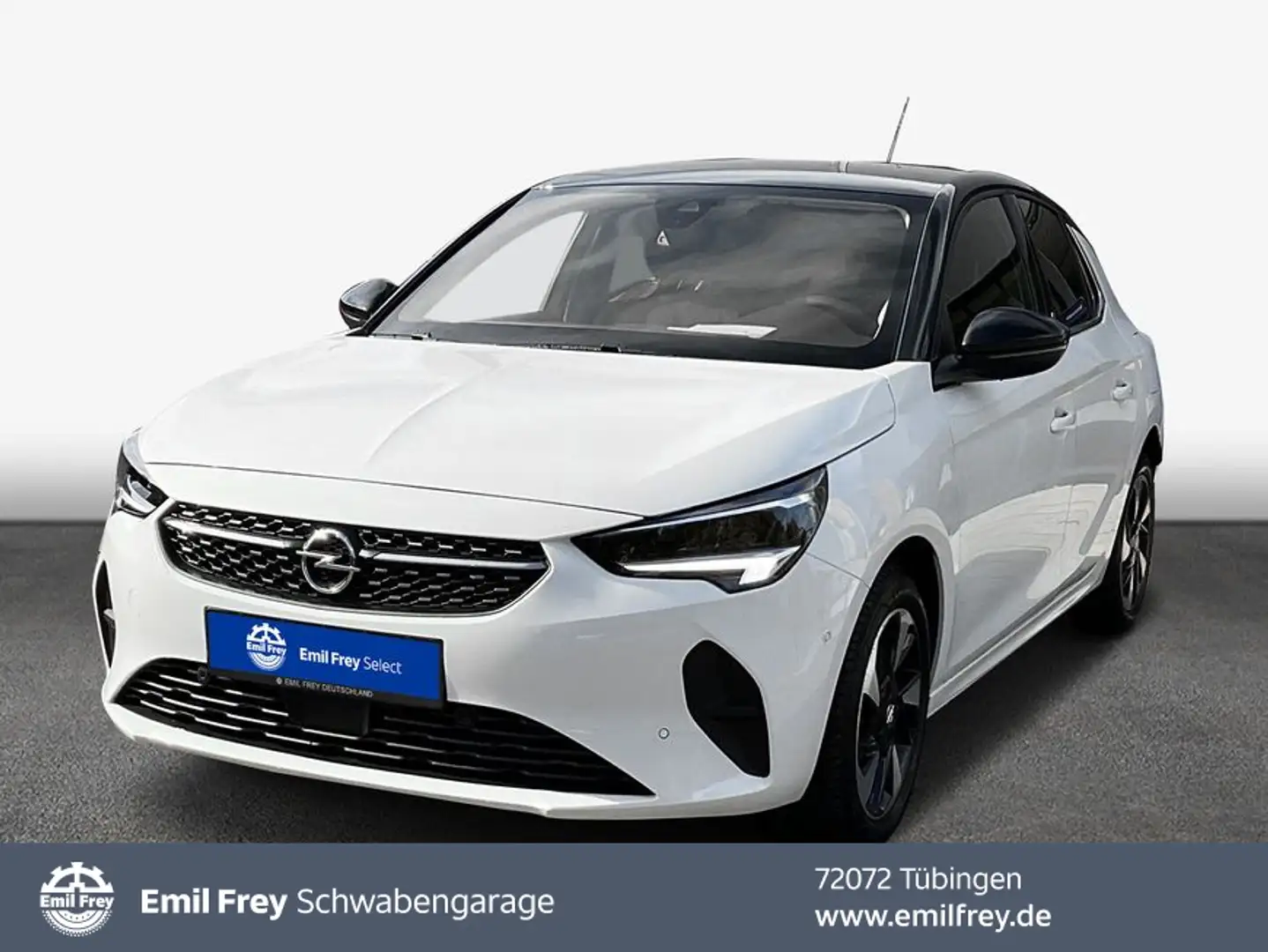 Opel Corsa-e -e Elegance Blanc - 1