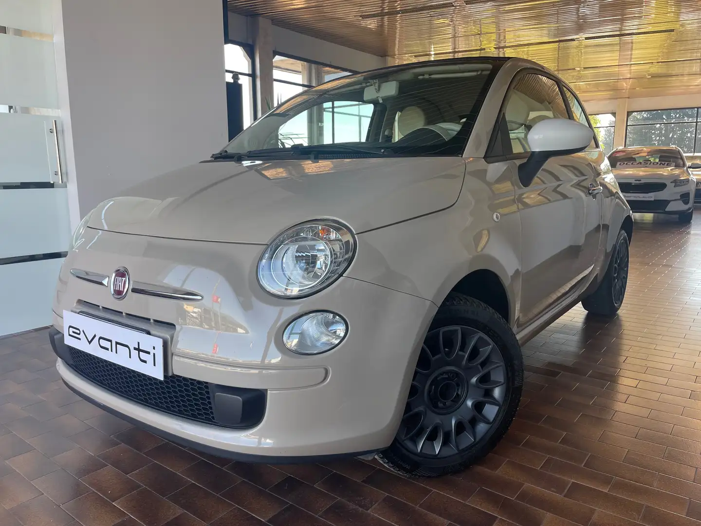 Fiat 500C 1.2 Pop 69cv Beige - 1