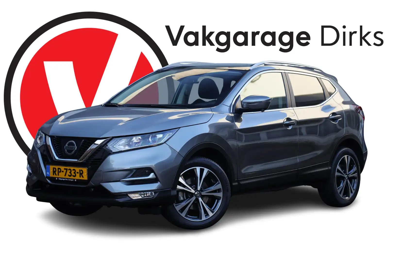 Nissan Qashqai 1.2 N-Connecta ✅ Pano ✅ 360 ✅ Trekhaak Grau - 1