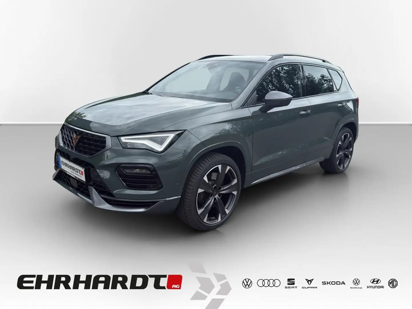 CUPRA Ateca 2.0 TSI DSG 4Drive DCC AHK*LED*NAV*SHZ*ACC*PARK... Zelená - 1