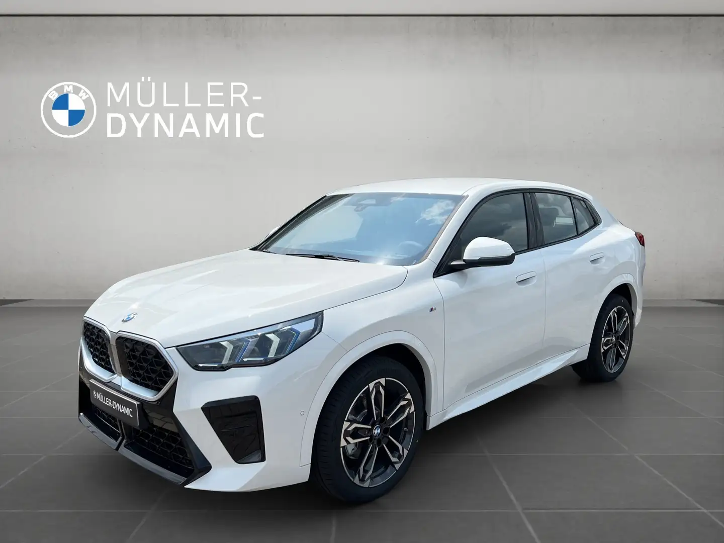 BMW X2 sDrive18d  M SPORT LED HUD AHK 360° KAMERA  ICONIC Weiß - 1
