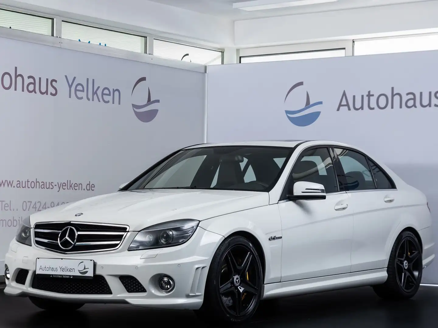 Mercedes-Benz C 63 AMG *COMAND*PANO*H-K*GSD*SHZ*PTS Blanc - 2