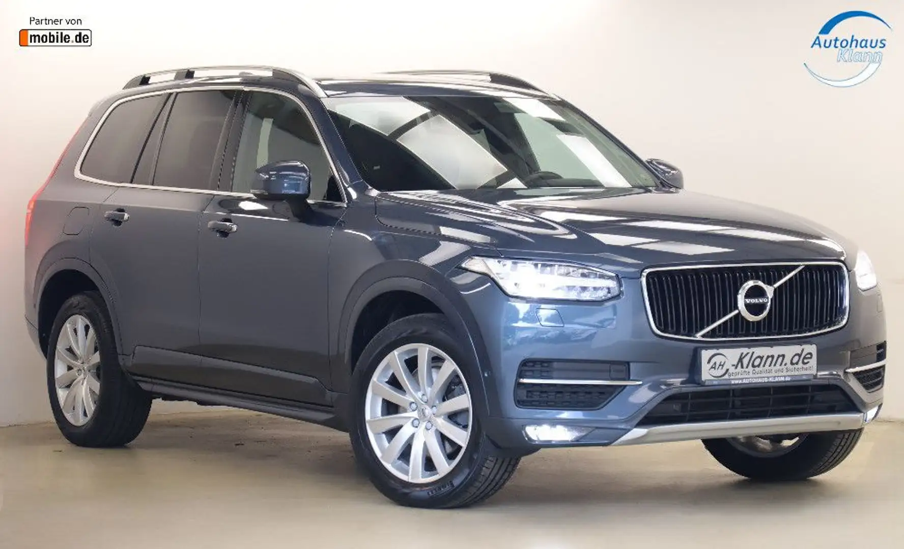 Volvo XC90 2.0D5 235PS Momentum AWD Leder ACC Standhe Blau - 1