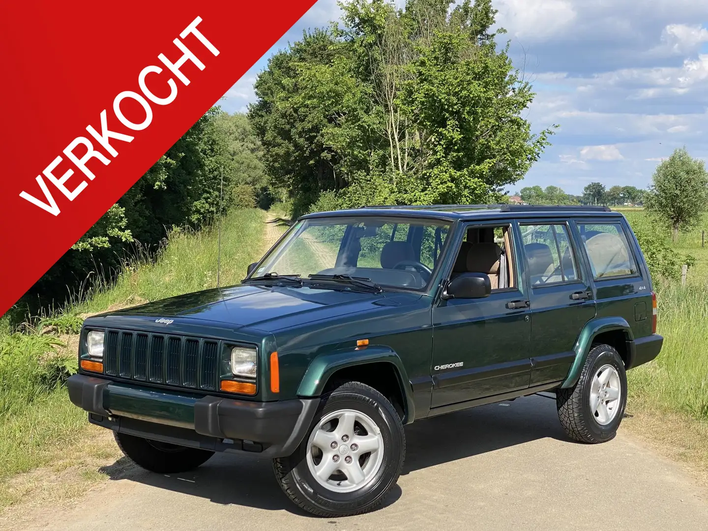Jeep Cherokee 2.5i Sport Vert - 1