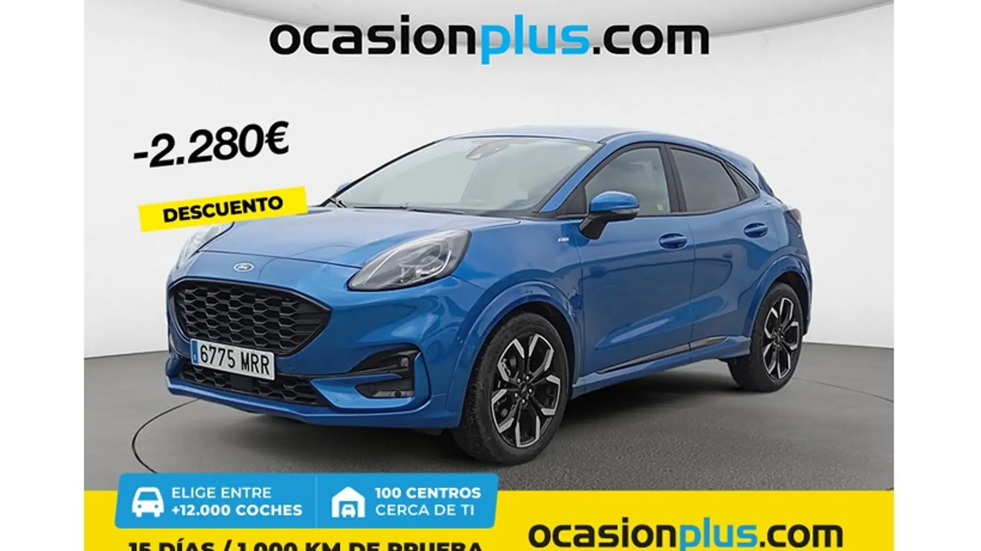 Ford Puma 1.0 EcoBoost MHEV ST-Line X Aut. 155 Azul - 1
