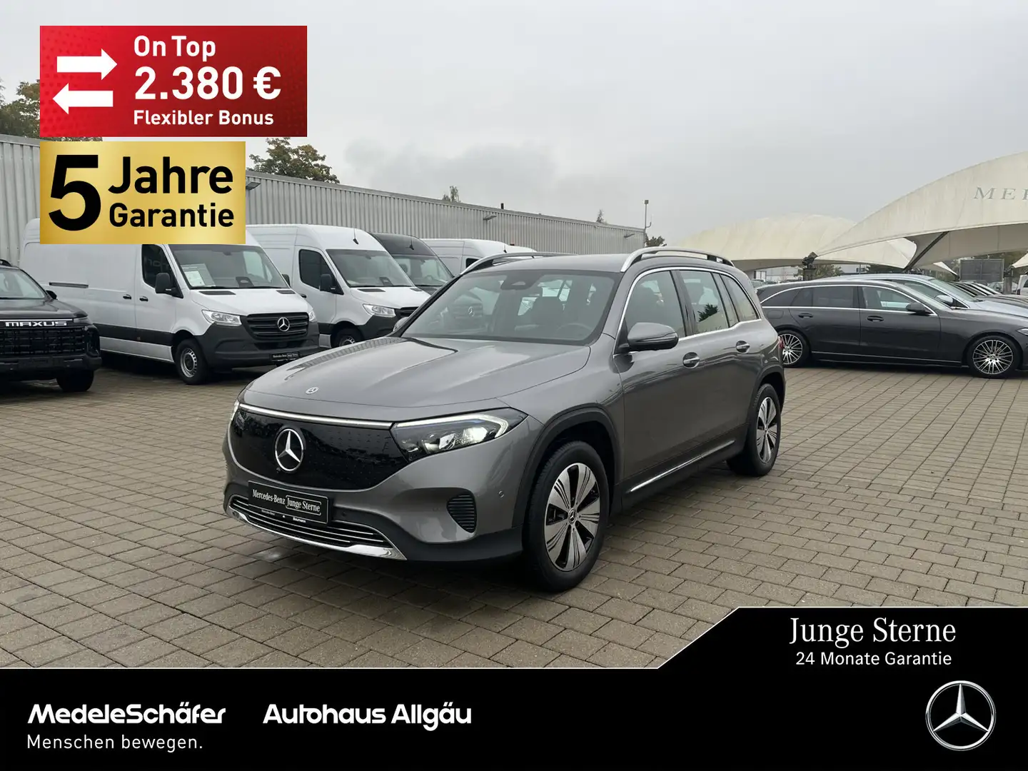 Mercedes-Benz EQB 300 EQB 300 4M Progressive 360° Vorr.-Distronic LED Grau - 1