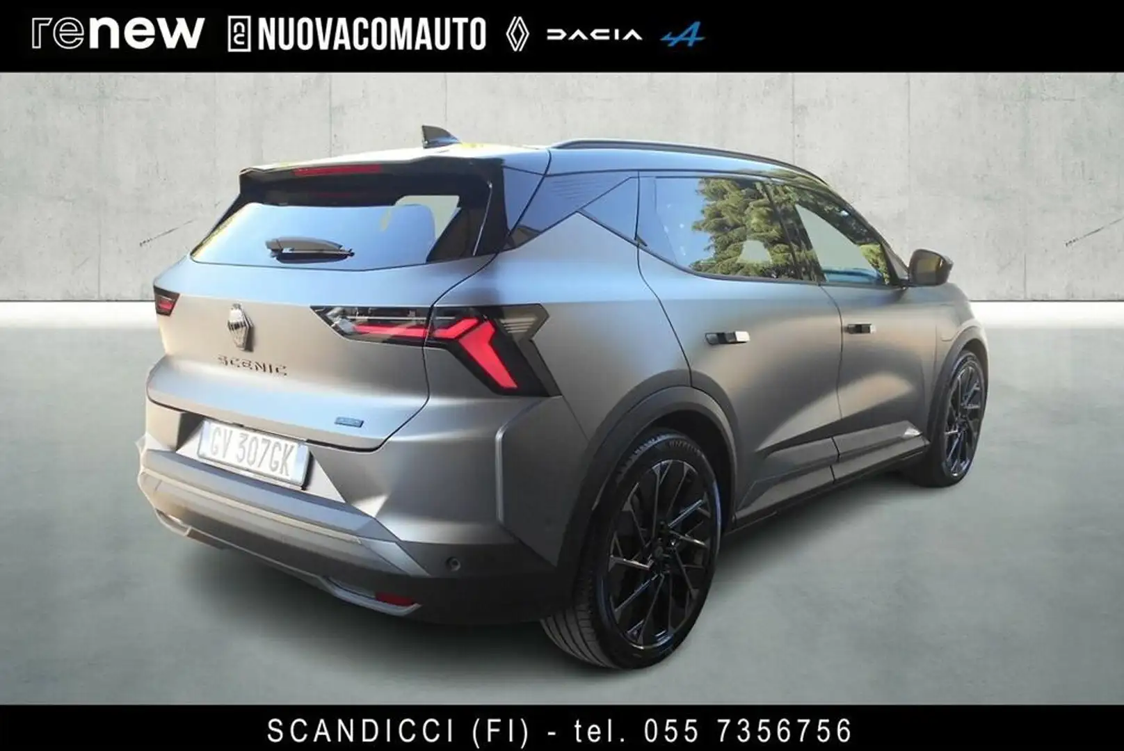 Renault Scenic Esprit Alpine long range 220cv Gris - 2