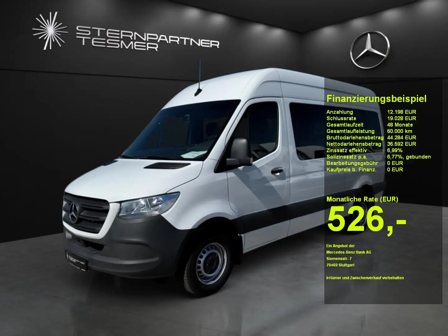 Mercedes-Benz Sprinter 315 CDI Tourer L2H2 Klima+Standheizung Fehér - 1