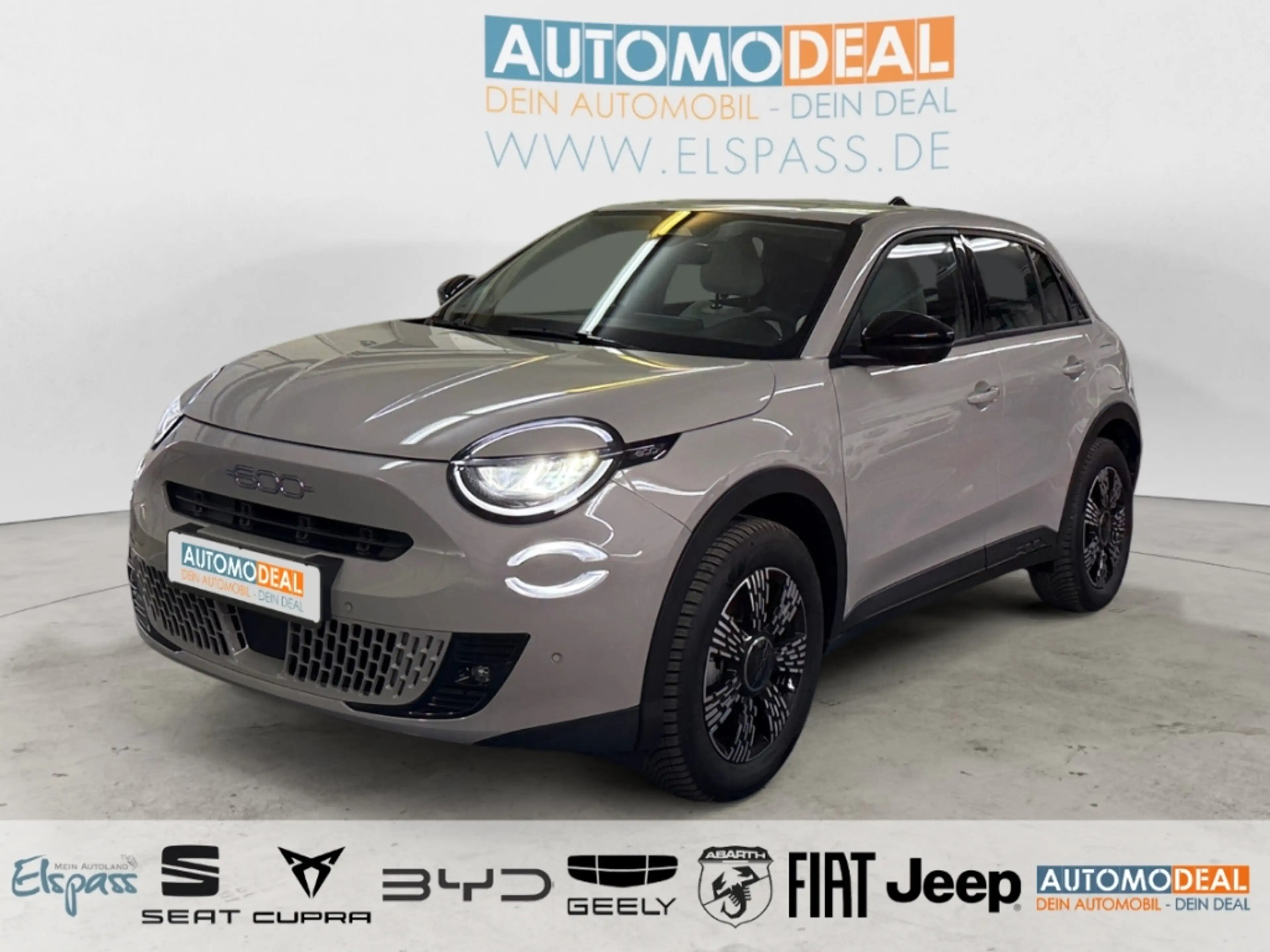 Fiat 600 Icon Electric AUTOMATIK NAV LED DIG-DISPLAY KAMERA