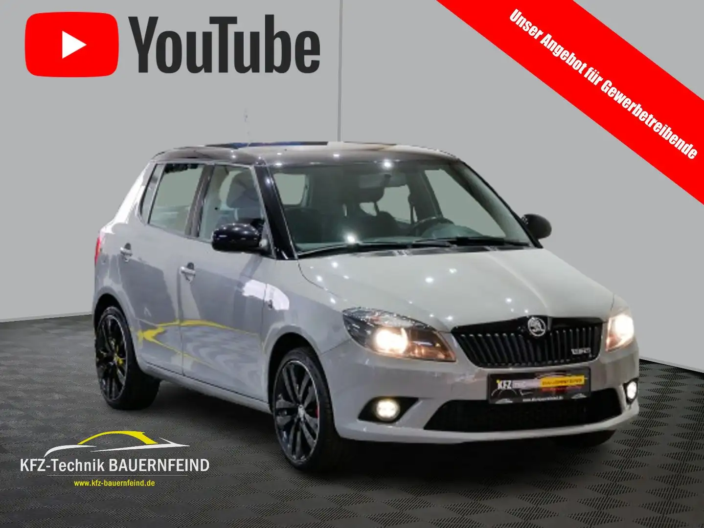 Skoda Fabia RS 1.4 TSI 8-fach SHZ PDC GRA NAVI Šedá - 1