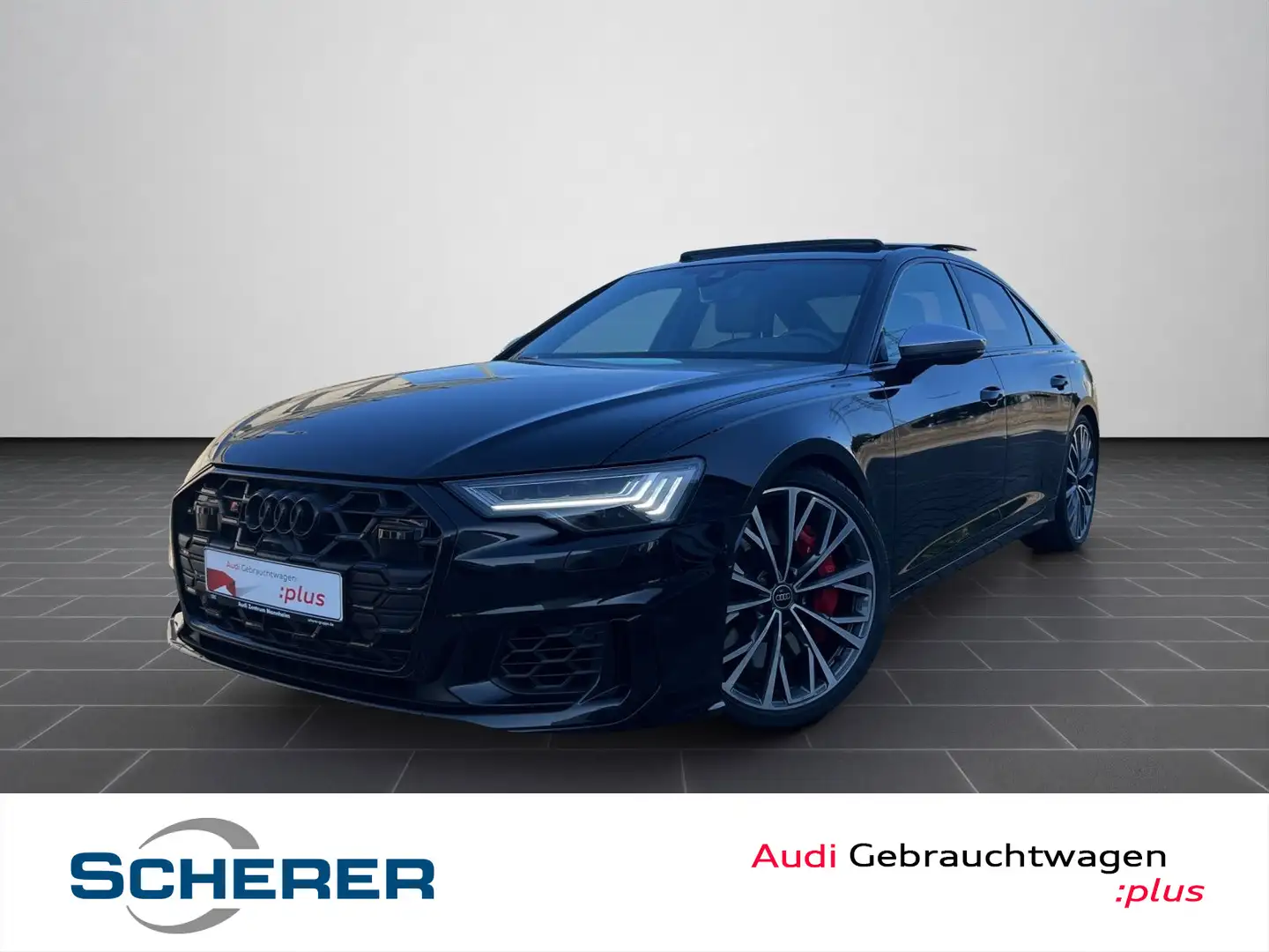 Audi S6 TDI tiptronic HD-MAT B&O PANO AHK Schwarz - 1