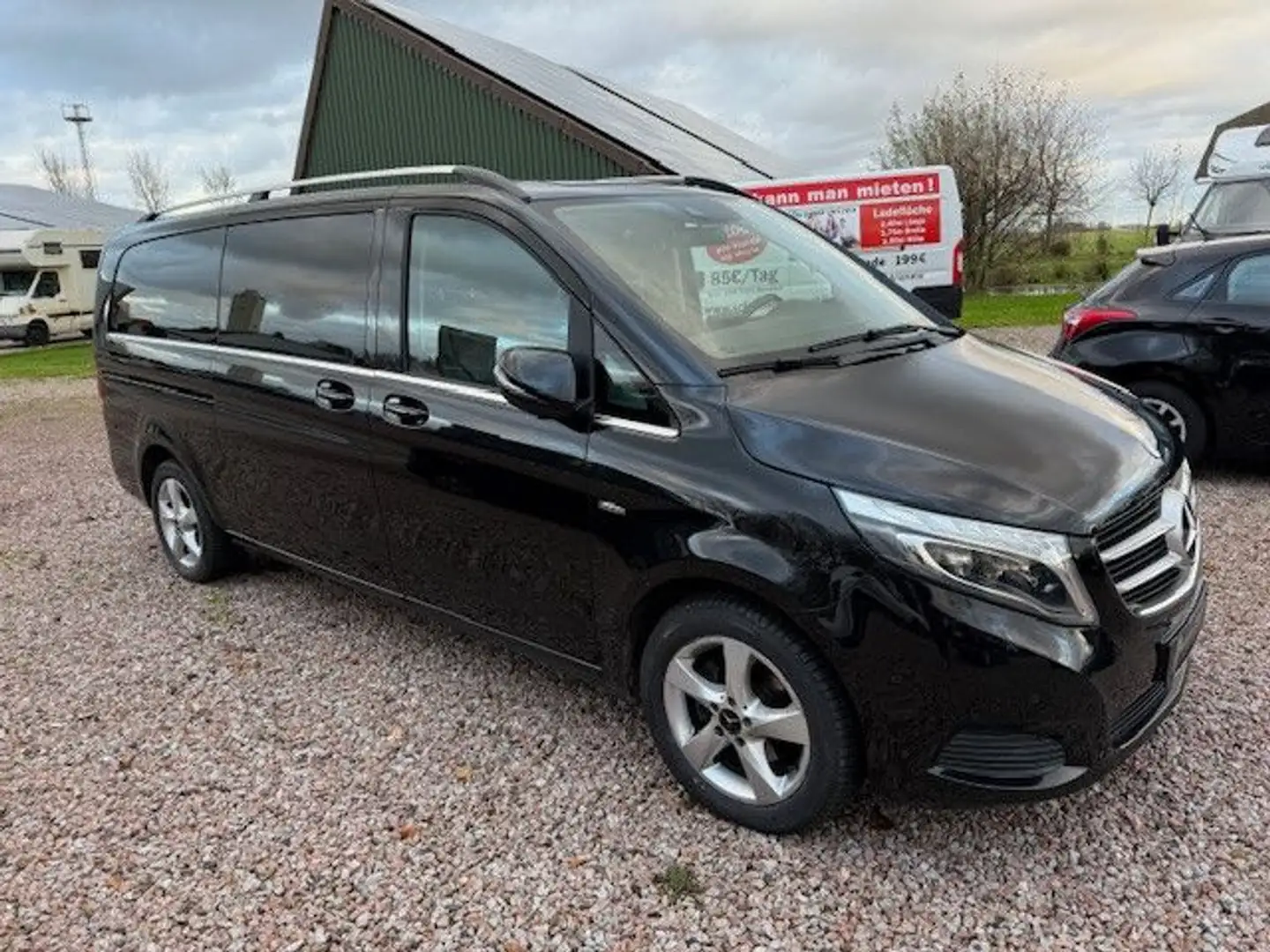 Mercedes-Benz V 220 CDI AVANTGARDE Autom. -LED-AHK-NAVI Schwarz - 1